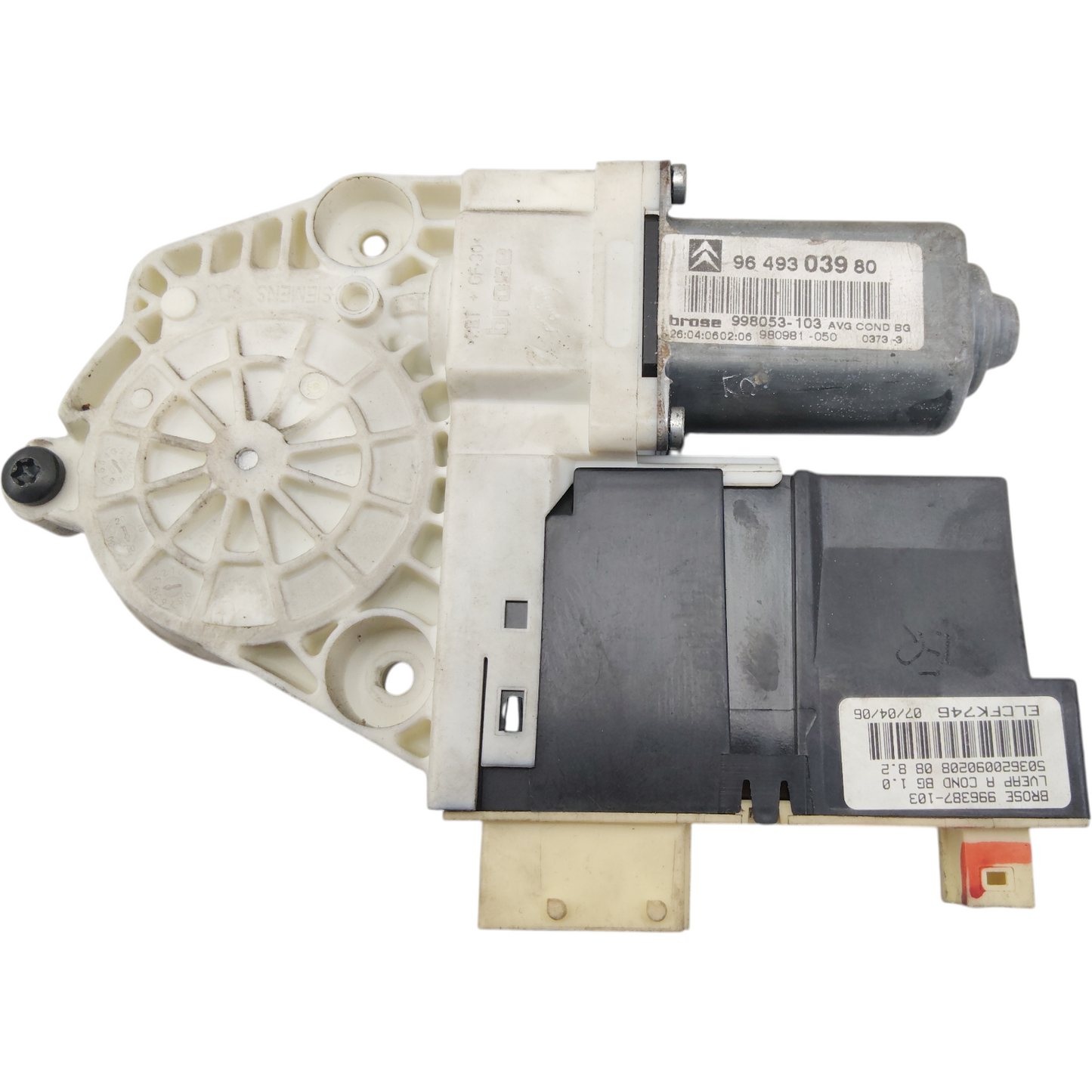Motorino Alzacristallo Porta Anteriore Sinistro CITROEN C5 2 Serie