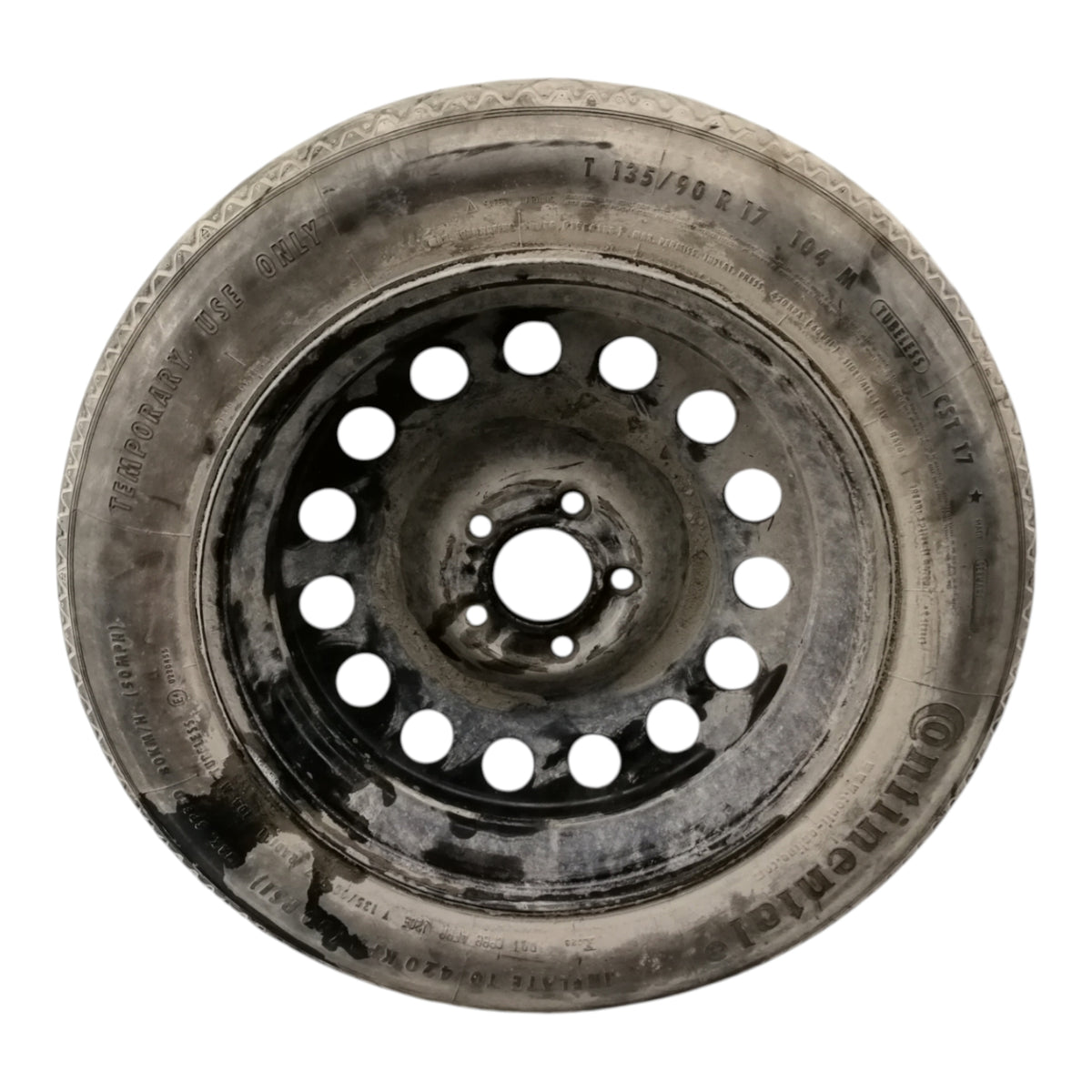 Cerchio Ruota Di Scorta BMW X3 E83 Raggio 17 ET18 5 Fori