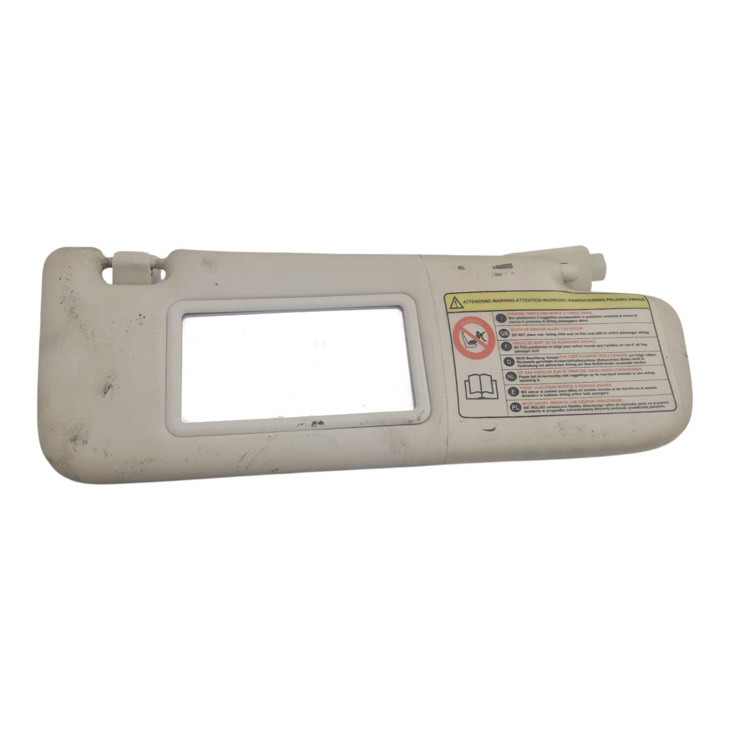 Pannello Alette Parasole Destro FIAT 500 2 Serie Berlina Cabrio