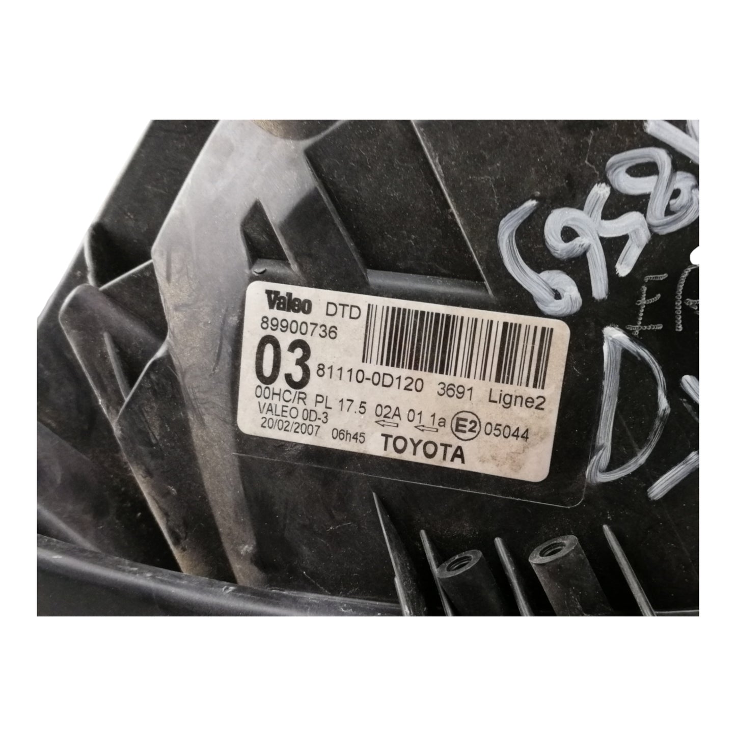 Faro Proiettore Anteriore Destro TOYOTA YARIS 2 Serie