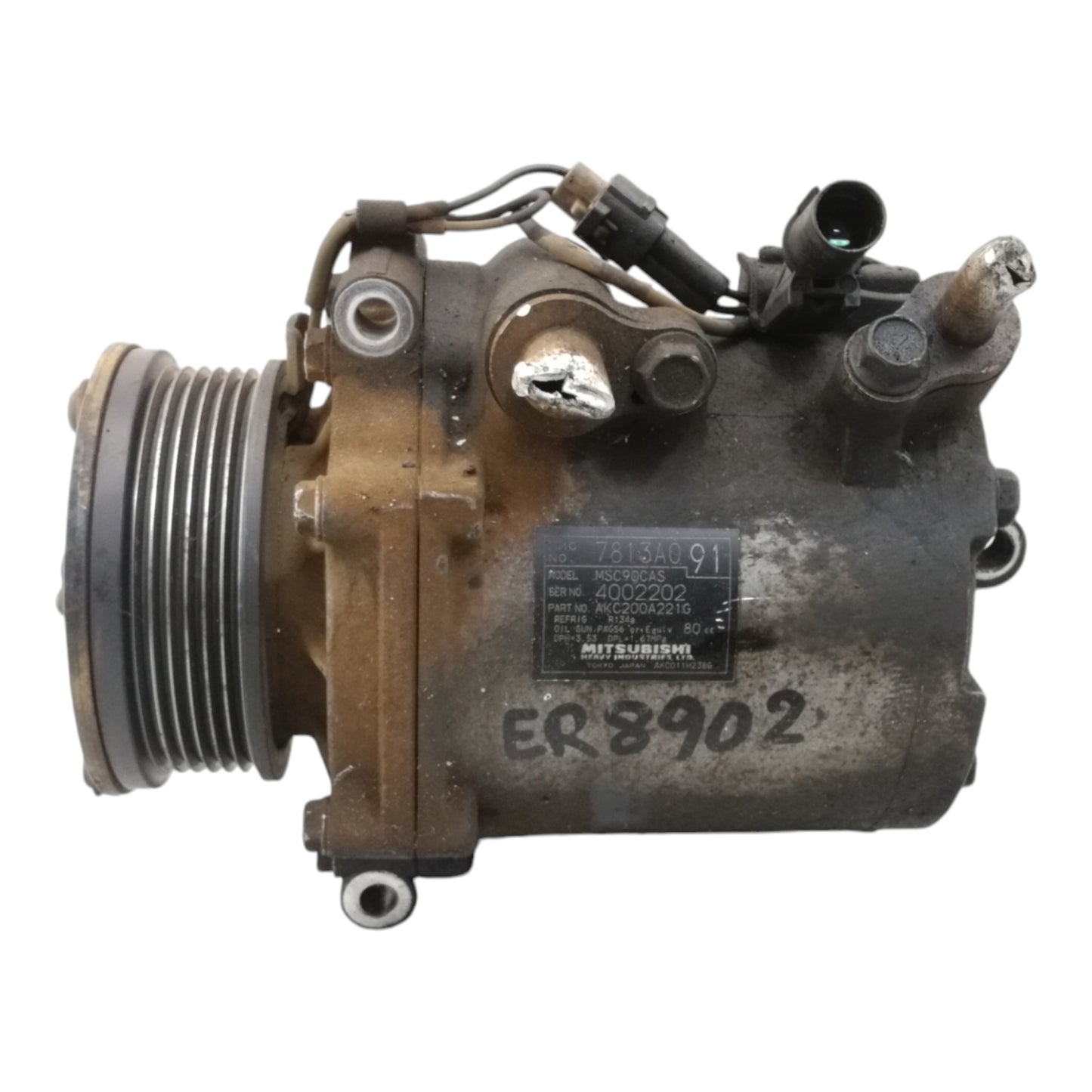 Compressore Aria Condizionata Ac PEUGEOT 4007 2.2 HDi Motore 4HN