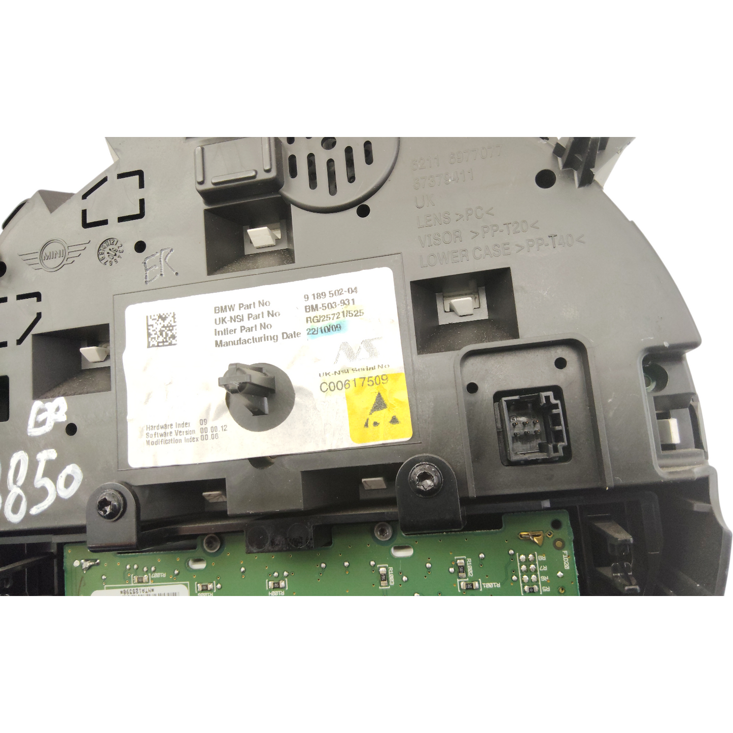 Quadro Strumenti MINI ONE COOPER R56 R57 R58 Benzina Diesel