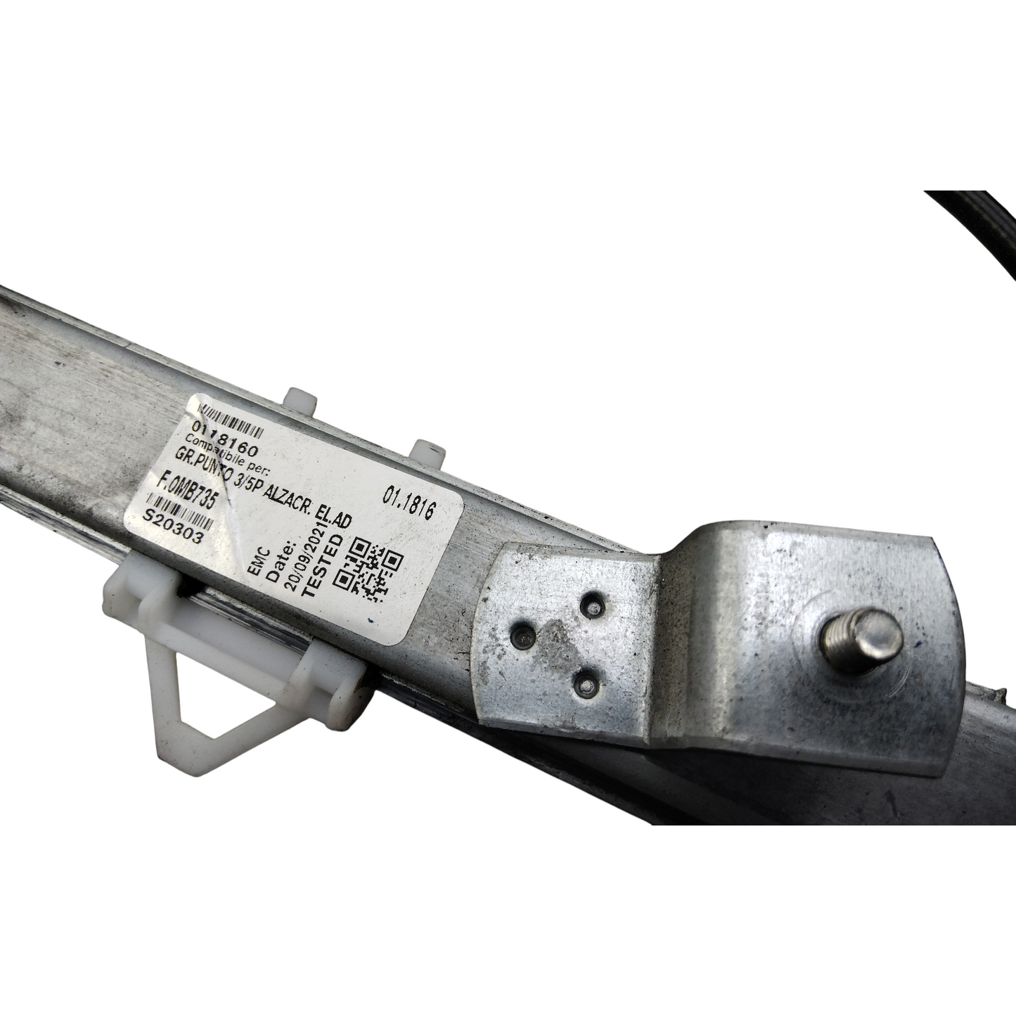 Alzacristallo Alzavetro Anteriore Destro FIAT GRANDE PUNTO/PUNTO 3 Serie