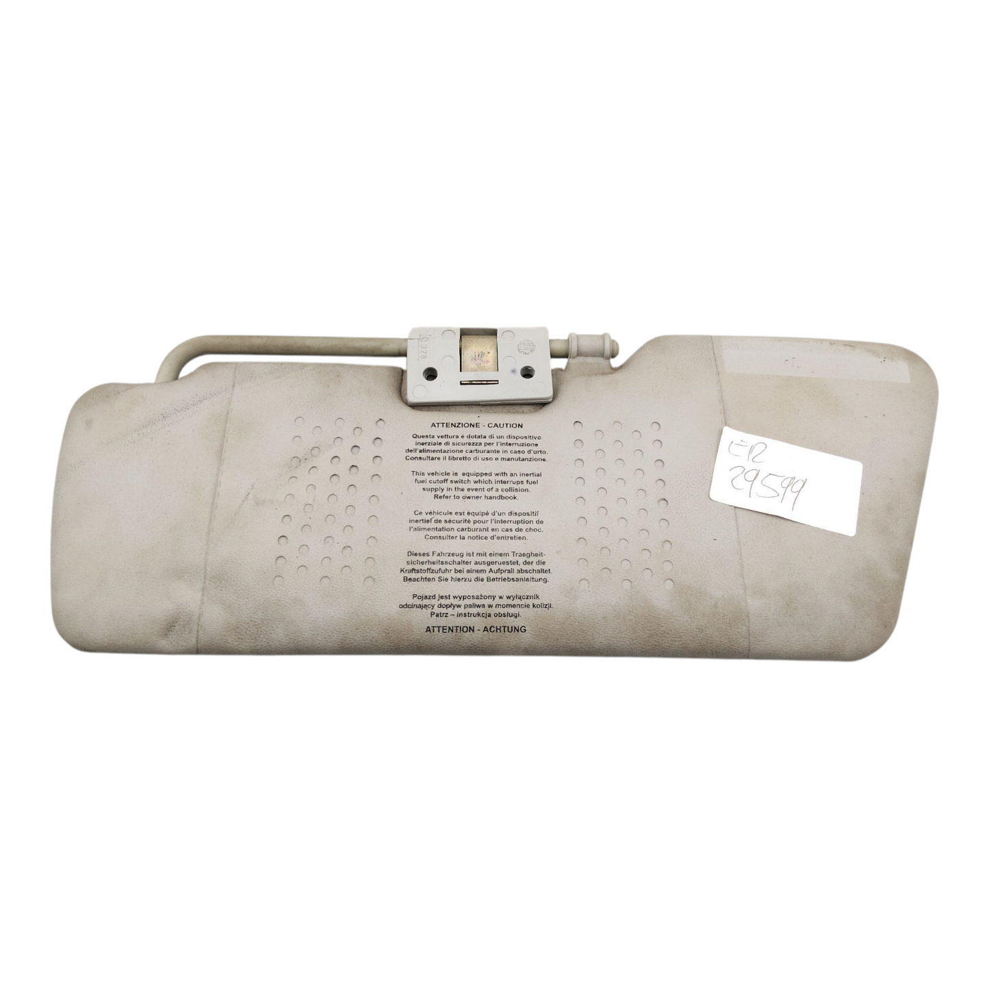 Pannello Alette Parasole Sinistro FIAT SEICENTO Berlina