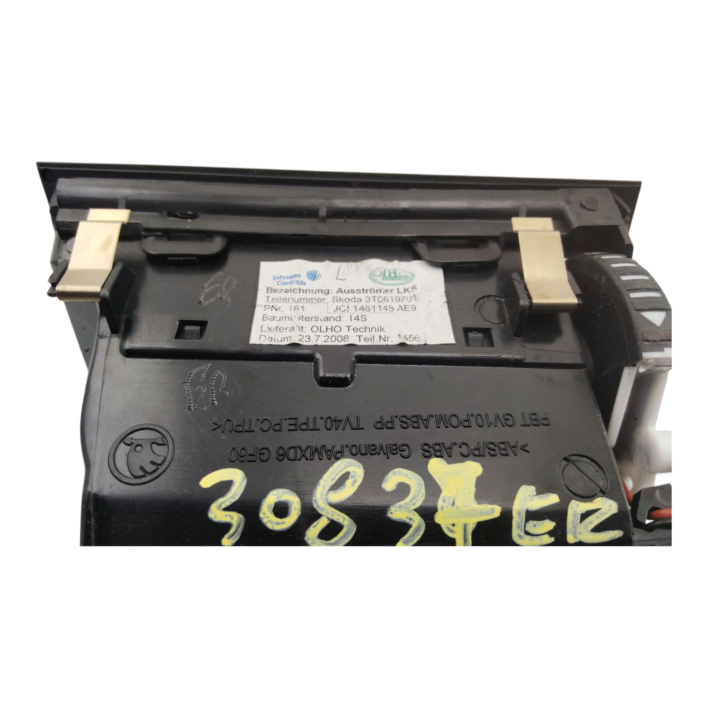 Bocchetta Aria Cruscotto Anteriore Sinistro SKODA SUPERB 3T4 3T5