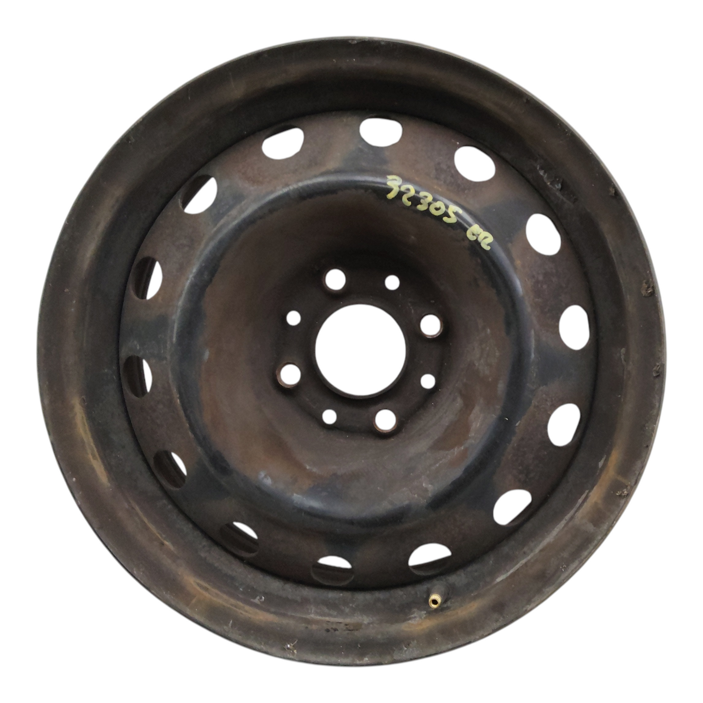 Cerchio In Ferro Raggio 15 PEUGEOT PARTNER 2 Serie 6JX15H2 ET18 4 Fori