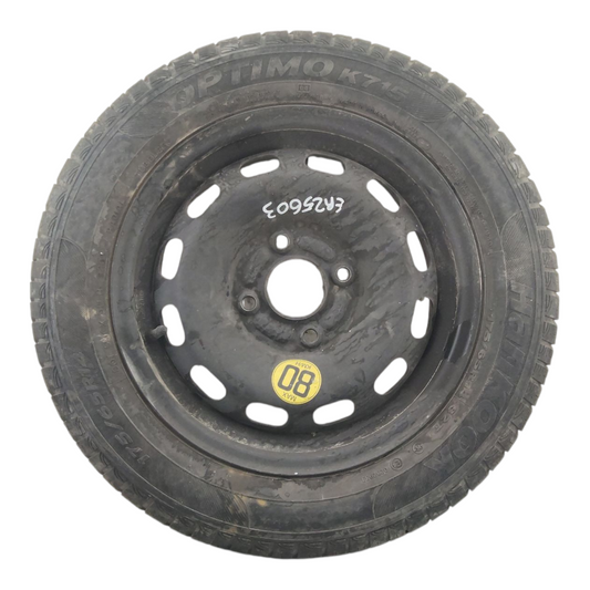 Cerchio Ruota Scorta FORD FIESTA 6 Serie Raggio 14 ET37 4 Fori 175/65 82T