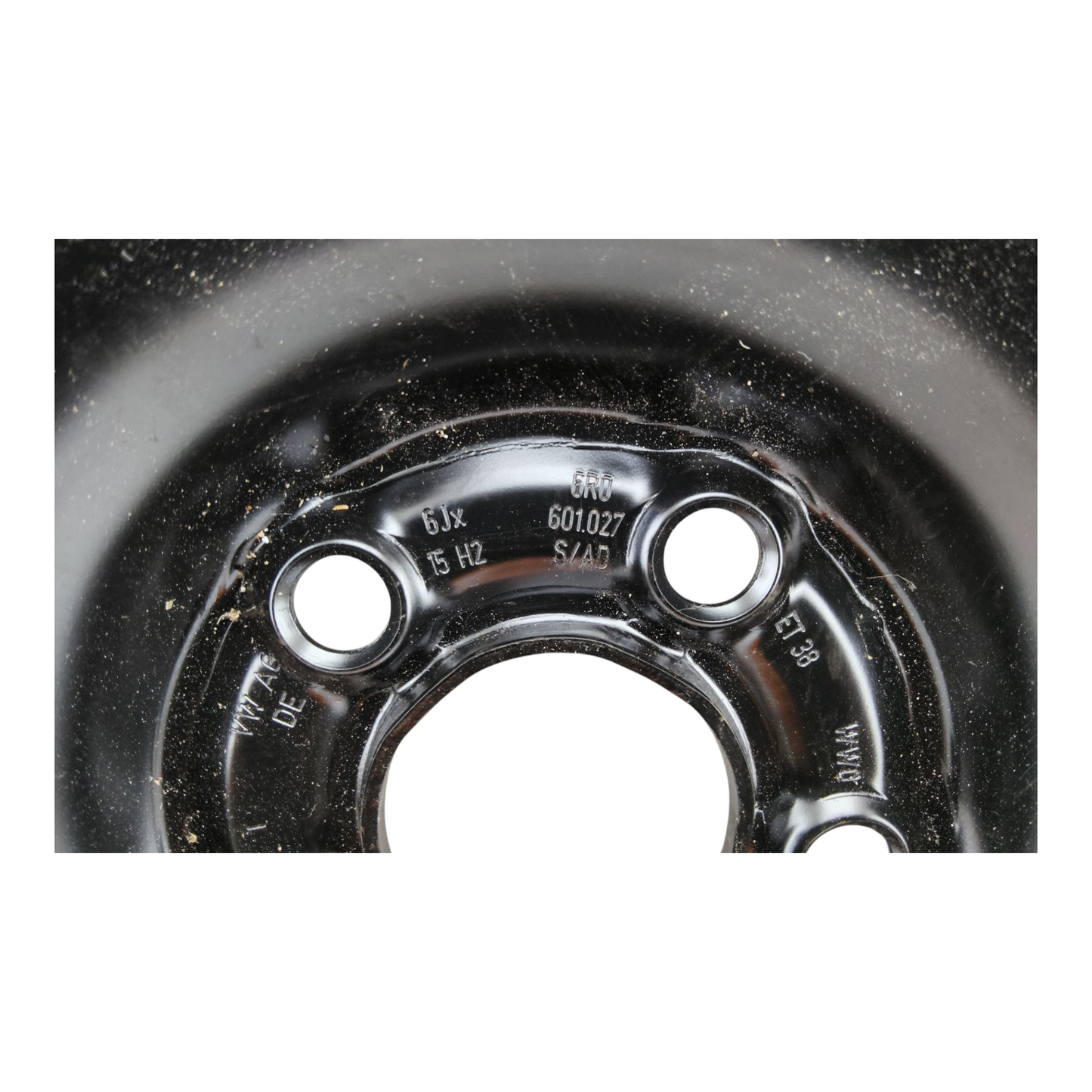 Cerchio Ruota Di Scorta VOLKSWAGEN POLO 6 Serie Raggio 15 ET38 5 Fori