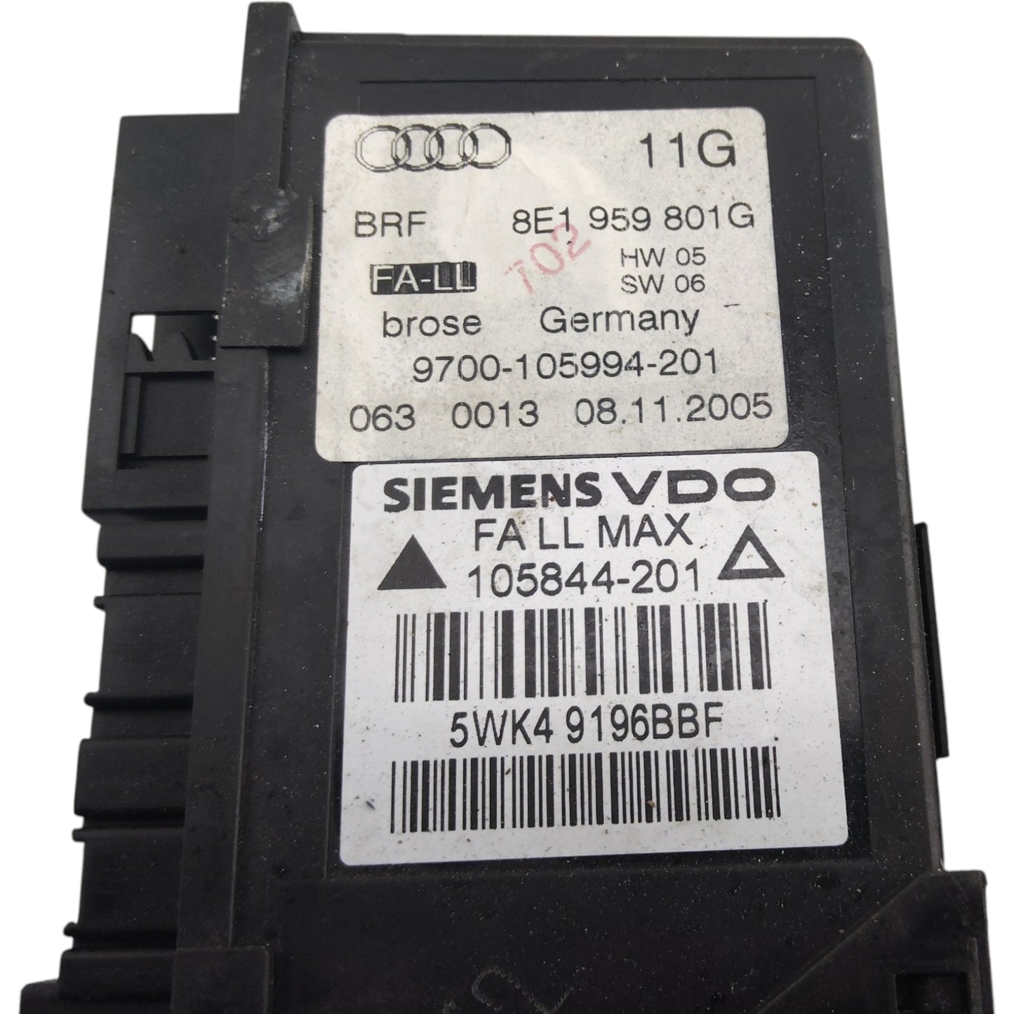 Motorino Alzacristallo Porta Anteriore Sinistro AUDI A4 8EC 8E2 8E5 8ED