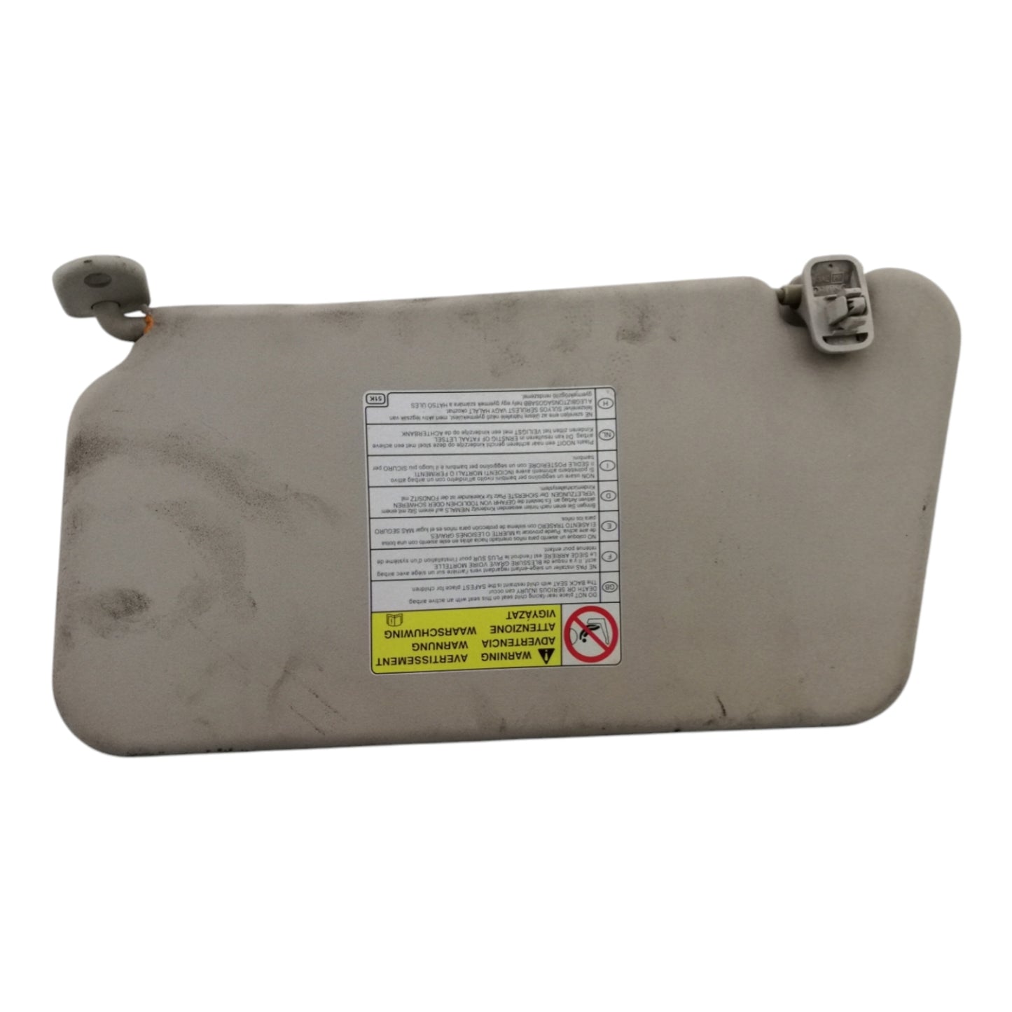 Pannello Alette  Parasole Destro OPEL AGILA B