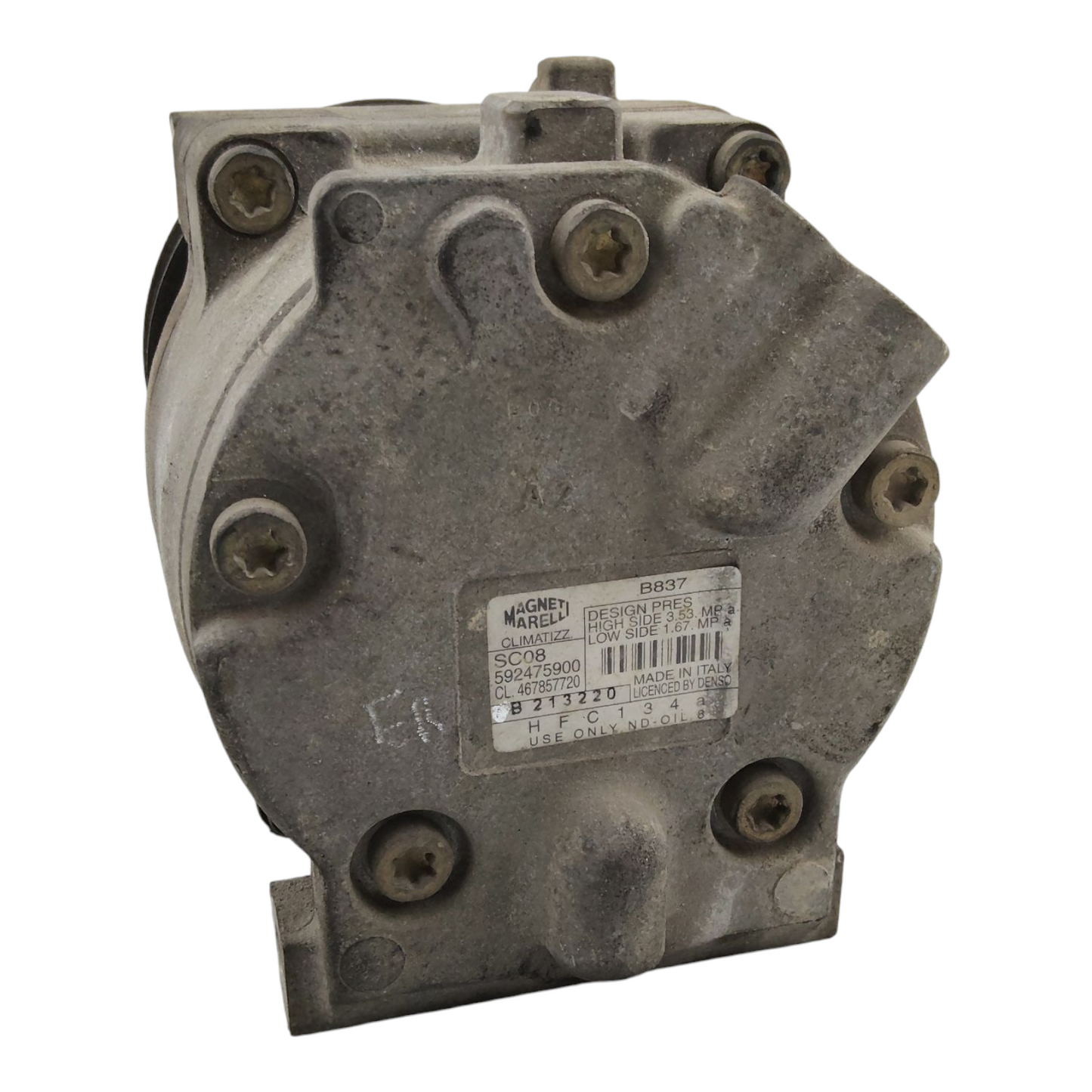Compressore Aria Condizionata Ac FIAT PUNTO 2 Serie 1.2 Benzina