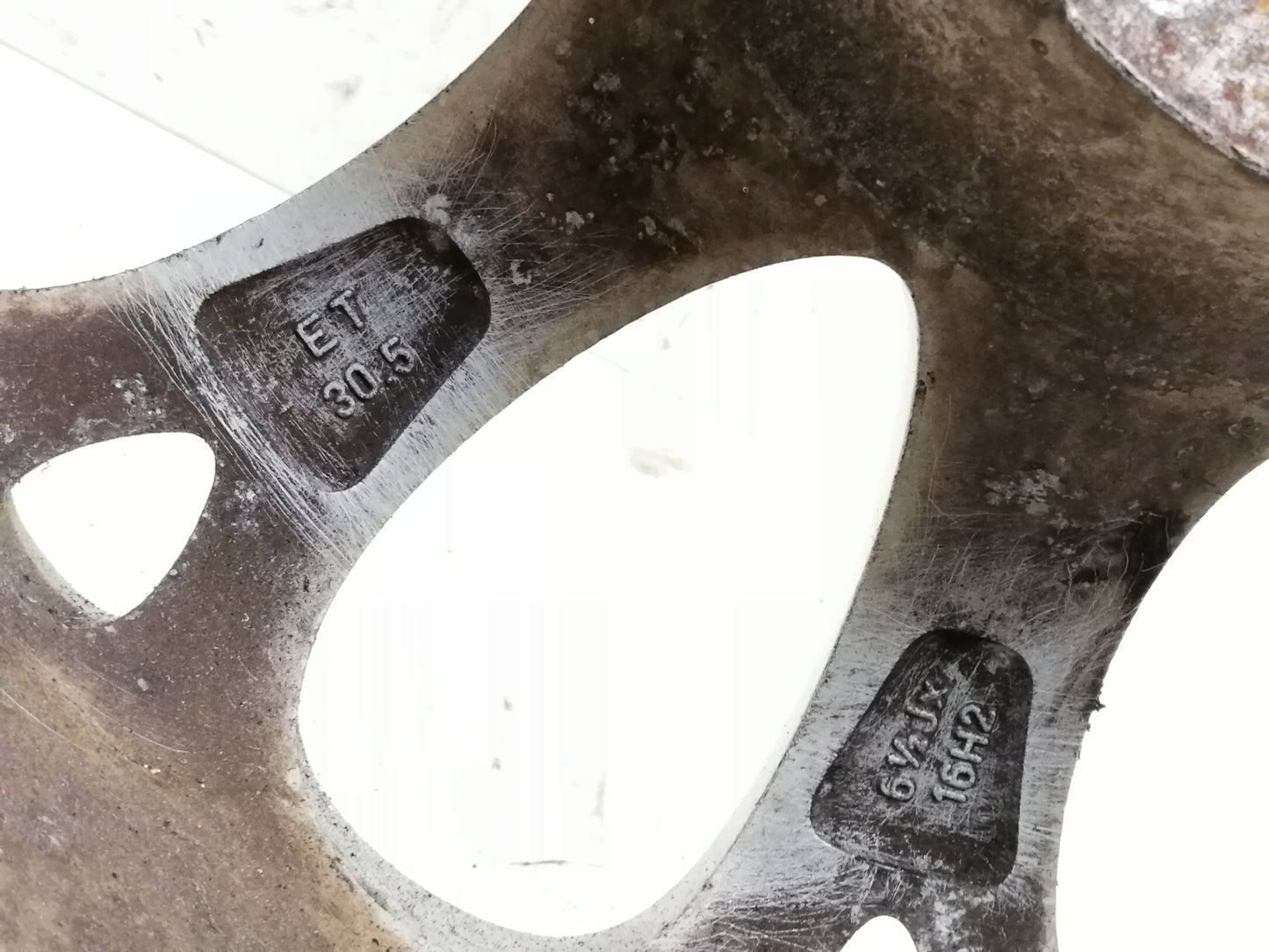 Cerchio in Lega Raggio 16 ALFA ROMEO GTV 2 Serie 6.5JX16H2 ET30.5 5 Fori