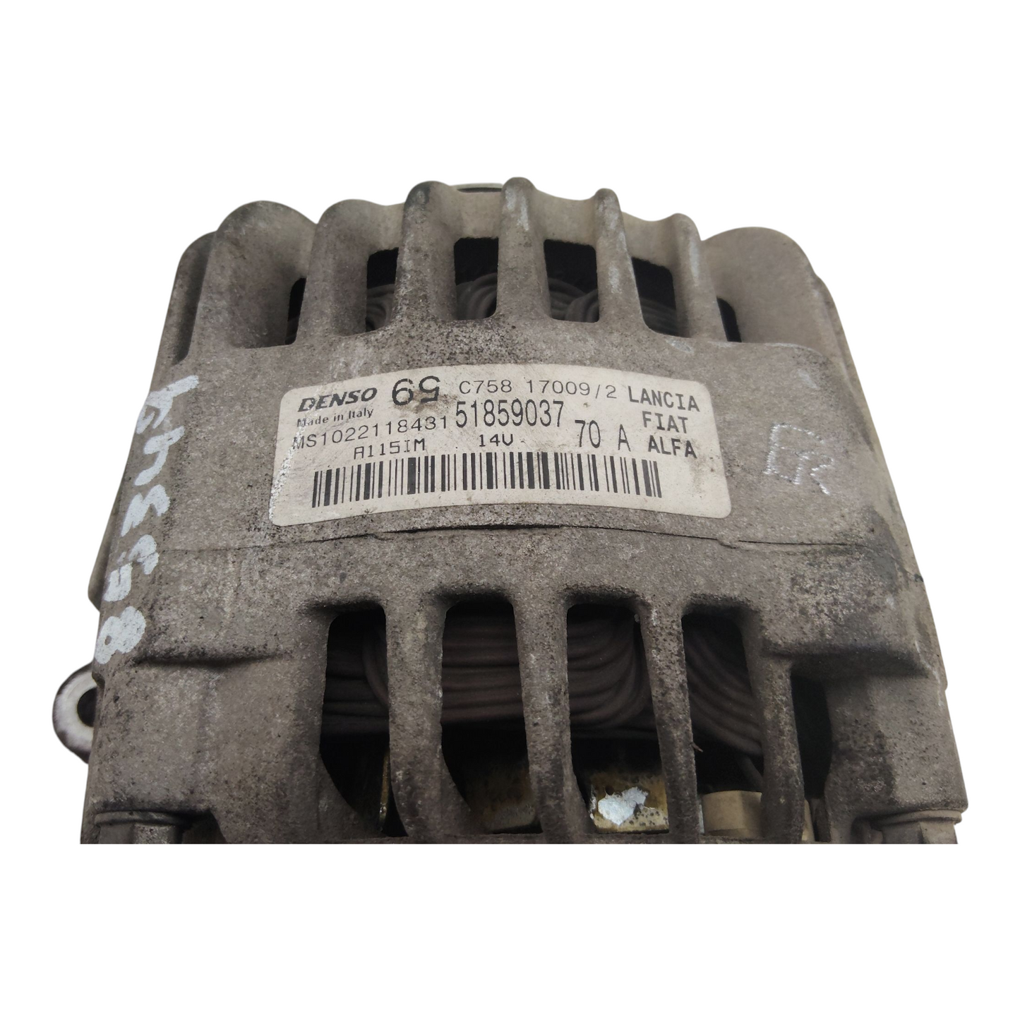 Alternatore FIAT PANDA 2 Serie 169/PUNTO 2 Serie 188 1.1 1.2 Benzina