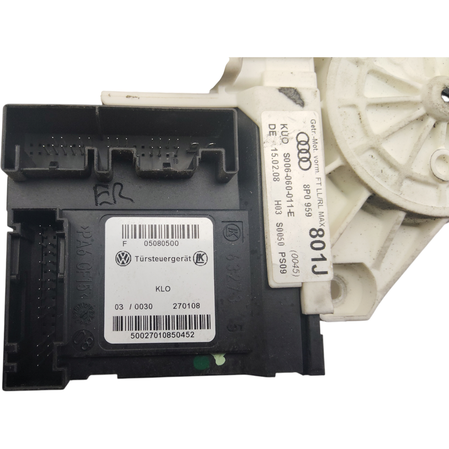 Motorino Alzacristallo Porta Anteriore Sinistro AUDI A3 8P1 8PA