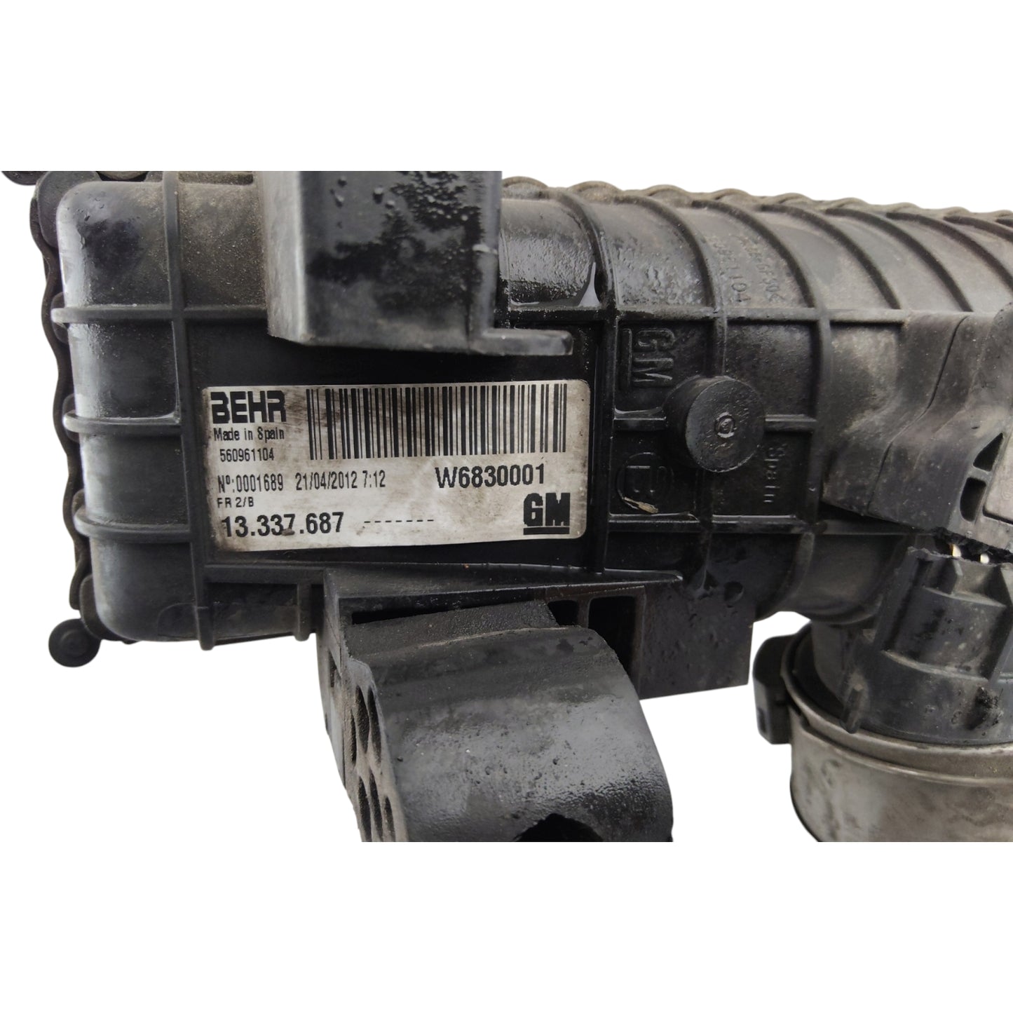 Intercooler Scambiatore Calore OPEL MERIVA B 1.4 Benzina GPL