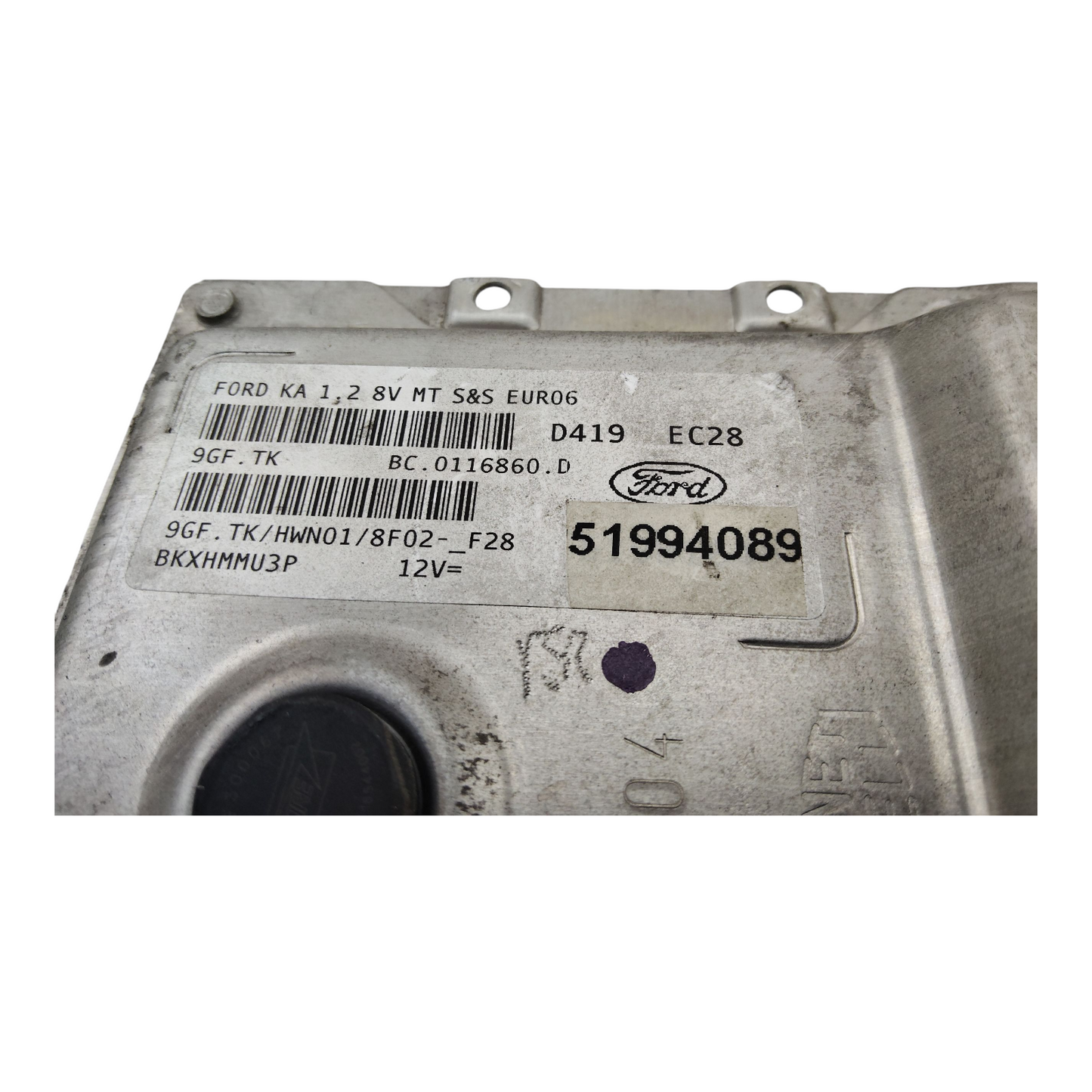 Centralina Iniezione FORD KA 2 Serie 1.2 Benzina Motore 169A4000