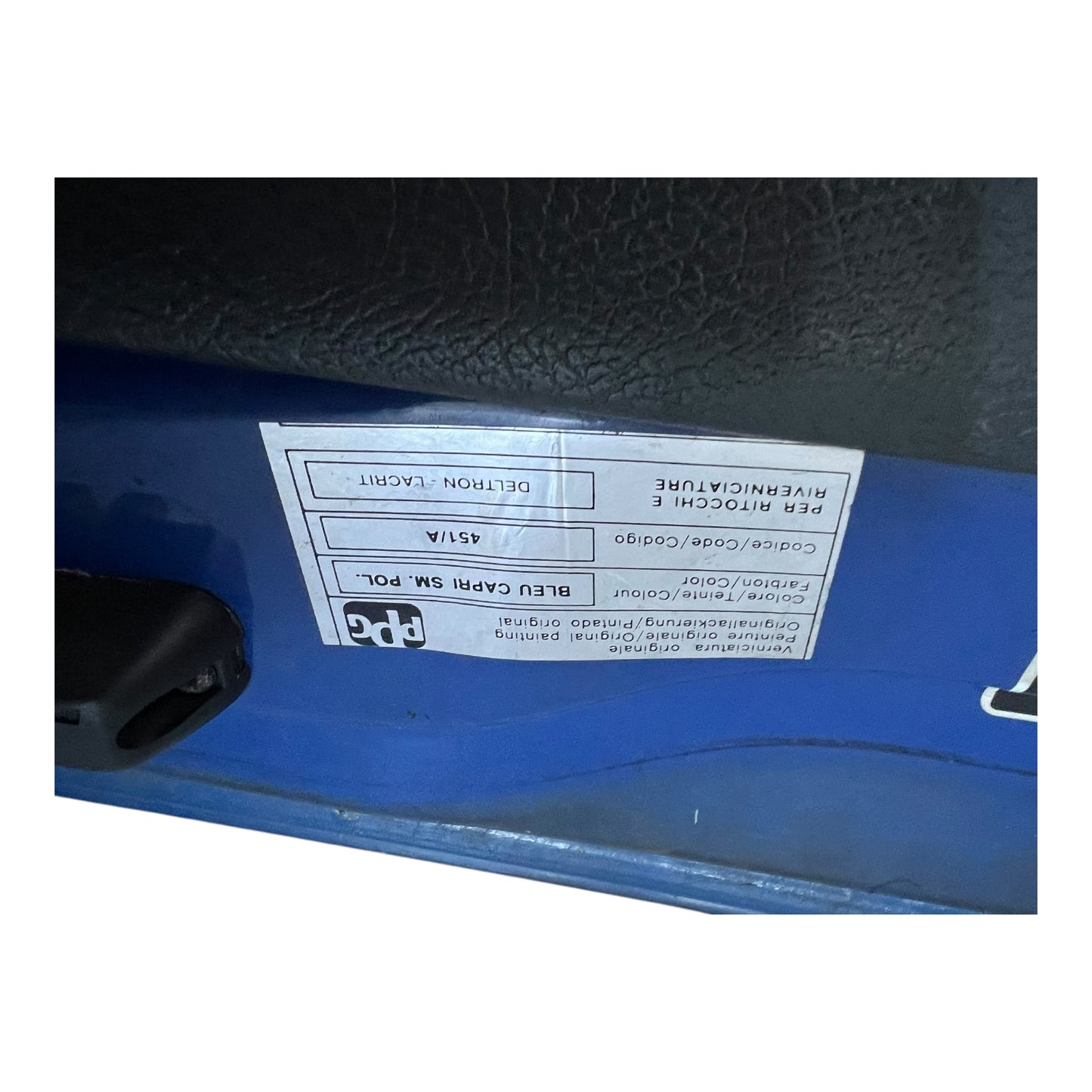 Portello Portellone Posteriore FIAT PUNTO 1 Serie 3-5 Porte