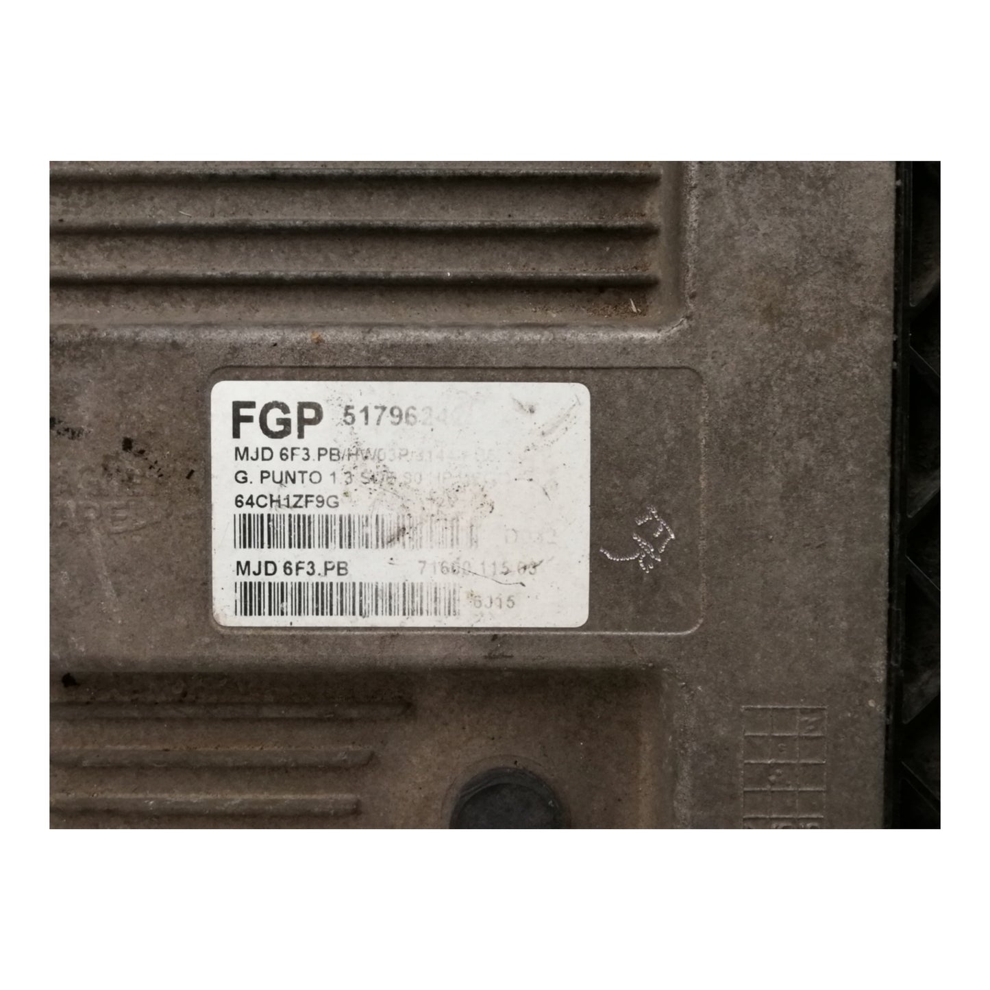 Centralina Iniezione FIAT GRANDE PUNTO 1.3 MJTD 90 Cv 199A3000