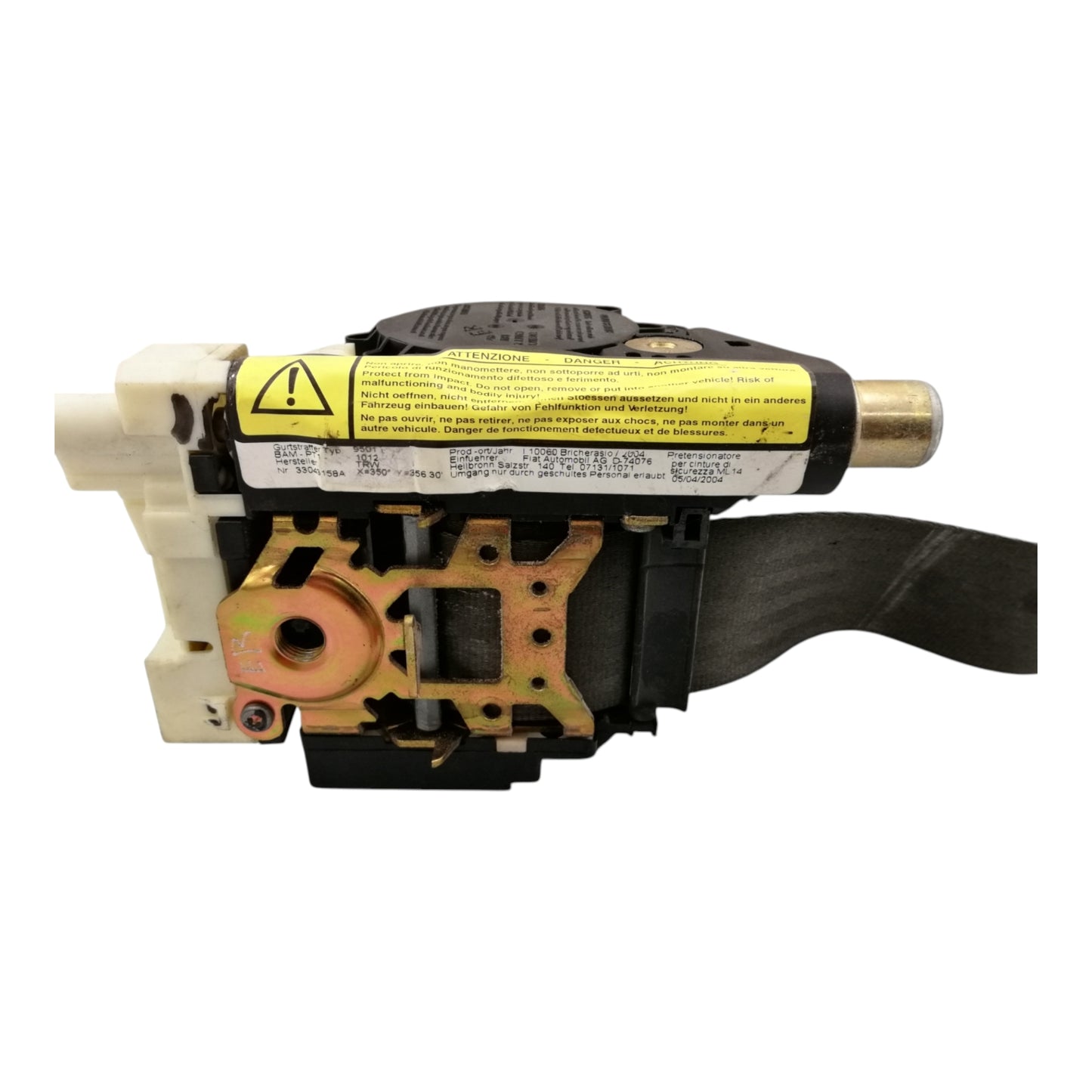 Cintura Di Sicurezza Sedile Anteriore Sinistro FIAT PUNTO 2 Serie 3 Porte