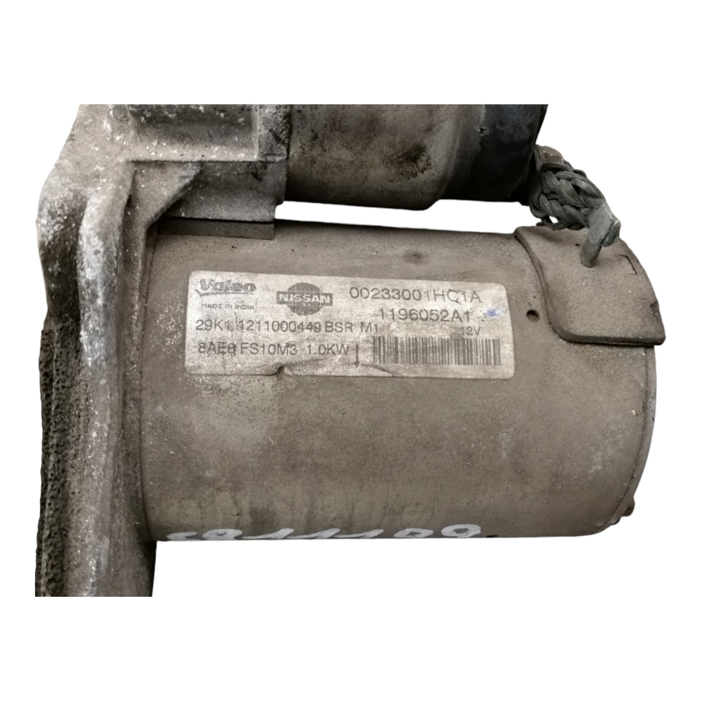 Motorino Avviamento NISSAN MICRA 4 Serie 1.2 Benzina GPL MOTORE HR12DE