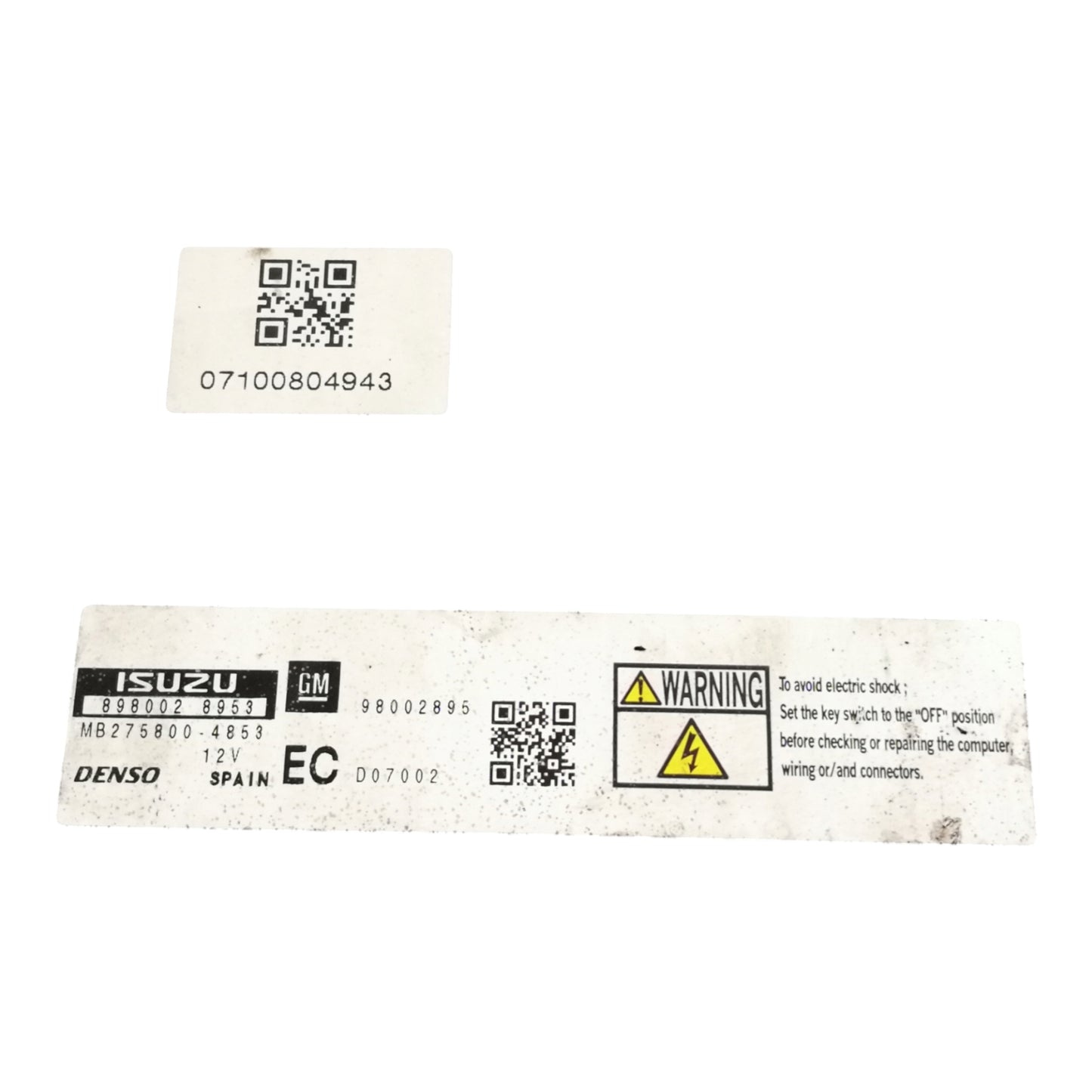 Centralina Iniezione OPEL ASTRA H/CORSA D/MERIVA A 1.7 CDTi