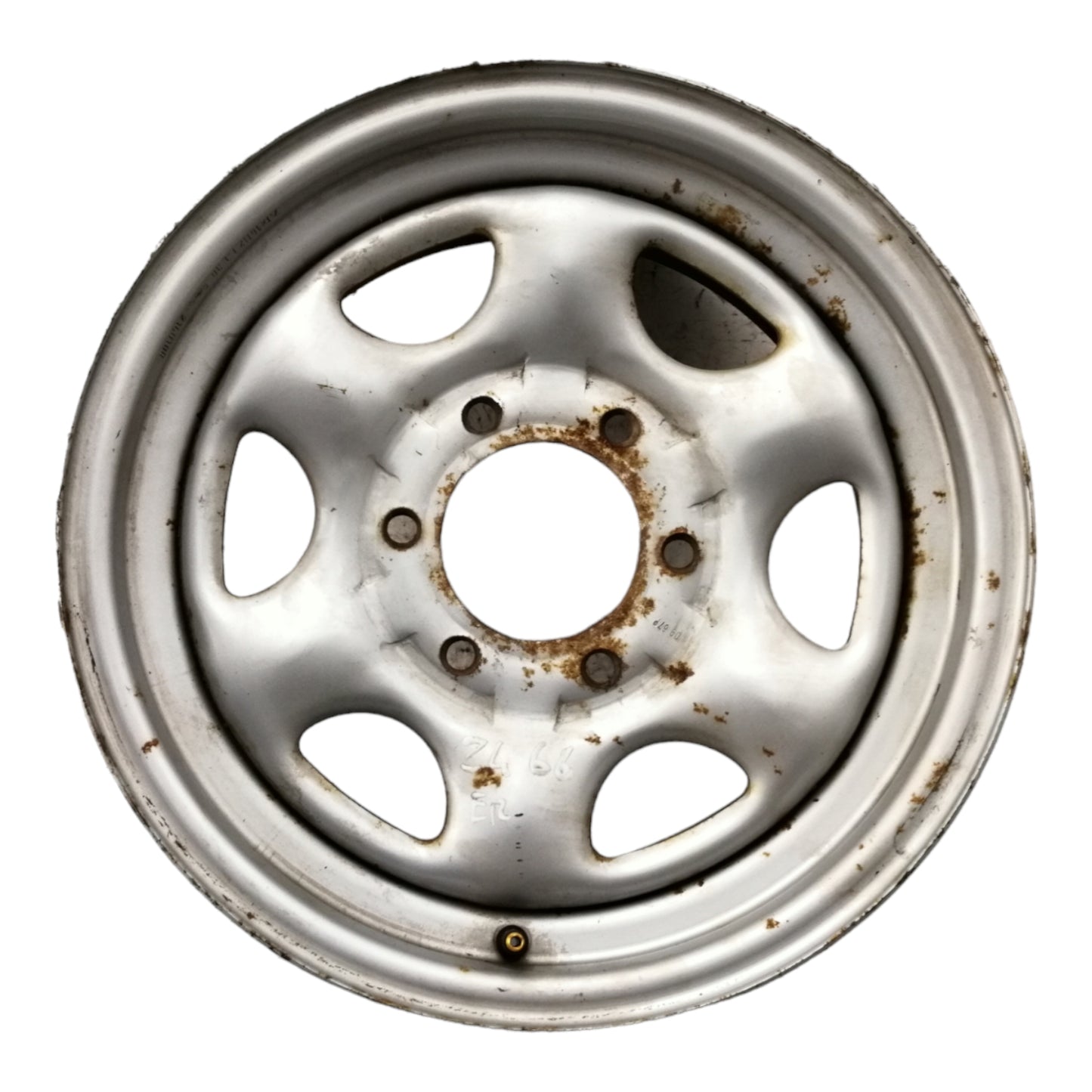 Cerchio Raggio 16 Ruota Di Scorta OPEL FRONTERA A - 7Jx16H2 ET38 6 Fori -