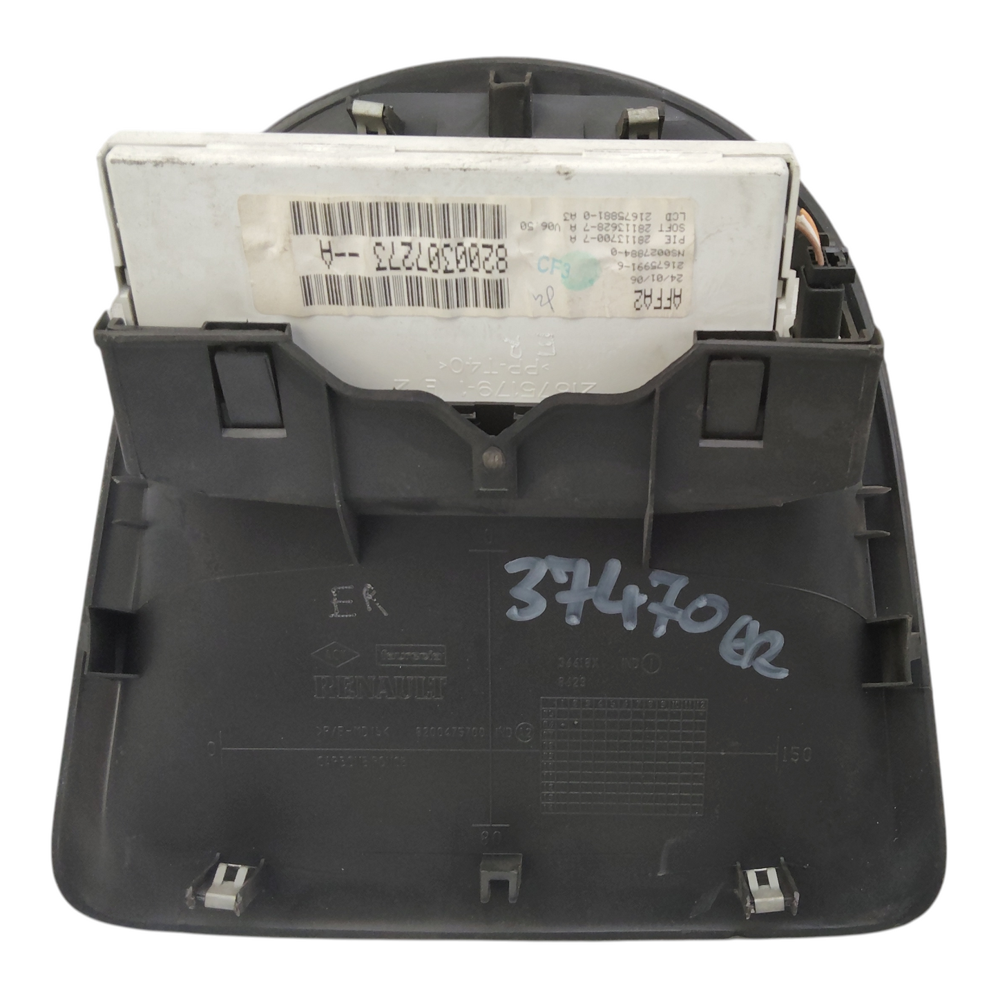 Display Check Control RENAULT CLIO 3 Serie Berlina