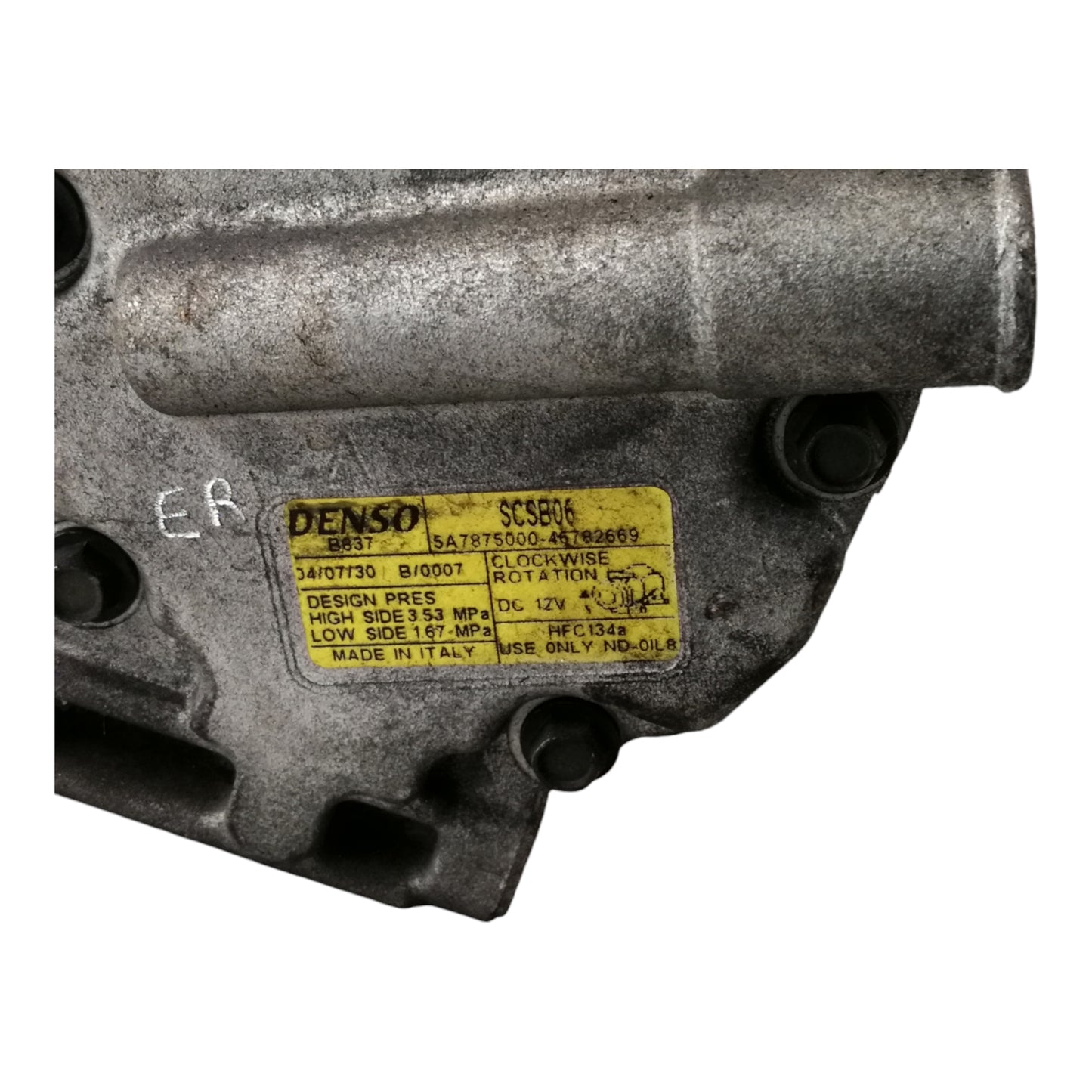 Compressore Aria Condizionata Ac FIAT PUNTO 2 Serie/GRANDE PUNTO Benzina