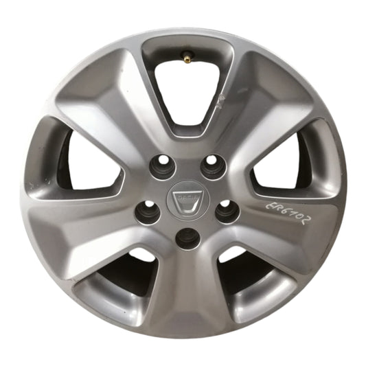Cerchio in lega Raggio 16 DACIA DUSTER 1 Serie 6.5JX16CH5 ET 50 5 Fori