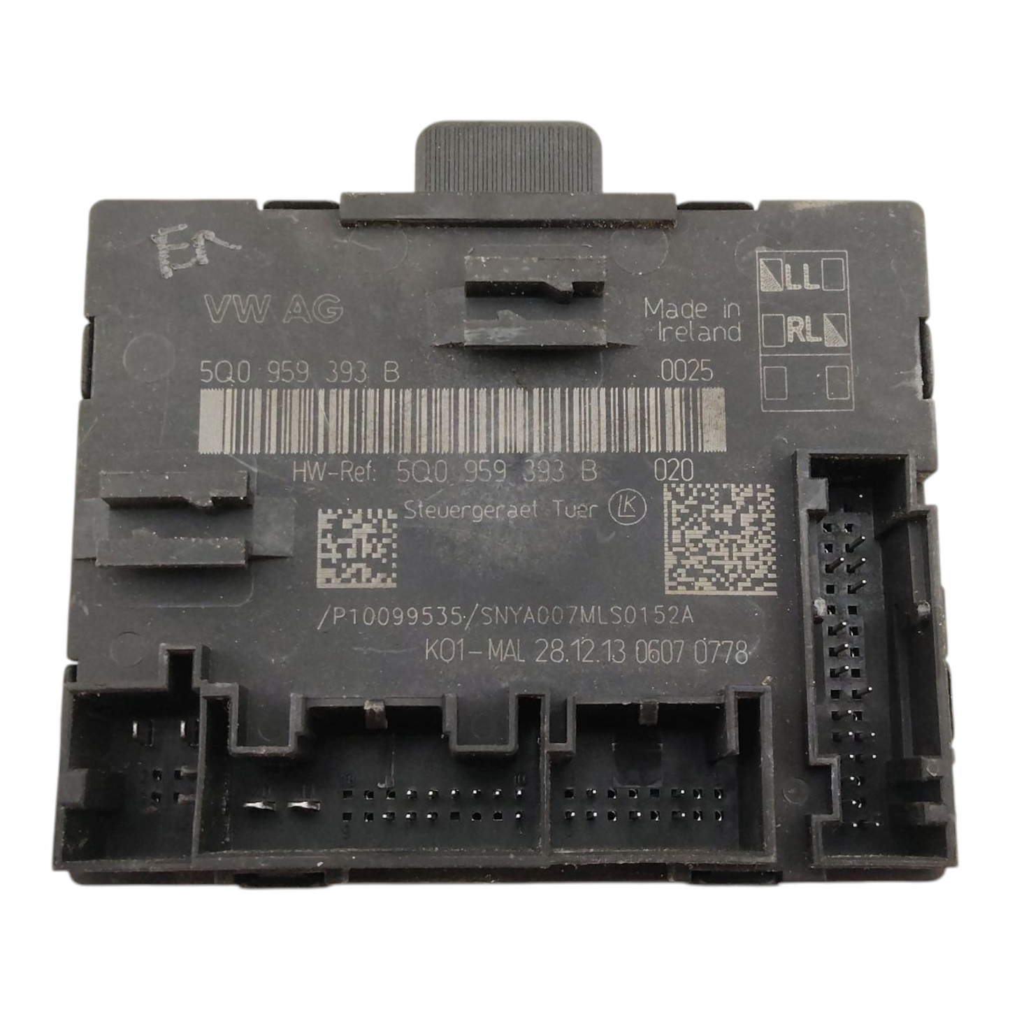 Centralina Alzacristallo Porta Anteriore Sinistro VOLKSWAGEN GOLF 7 Serie