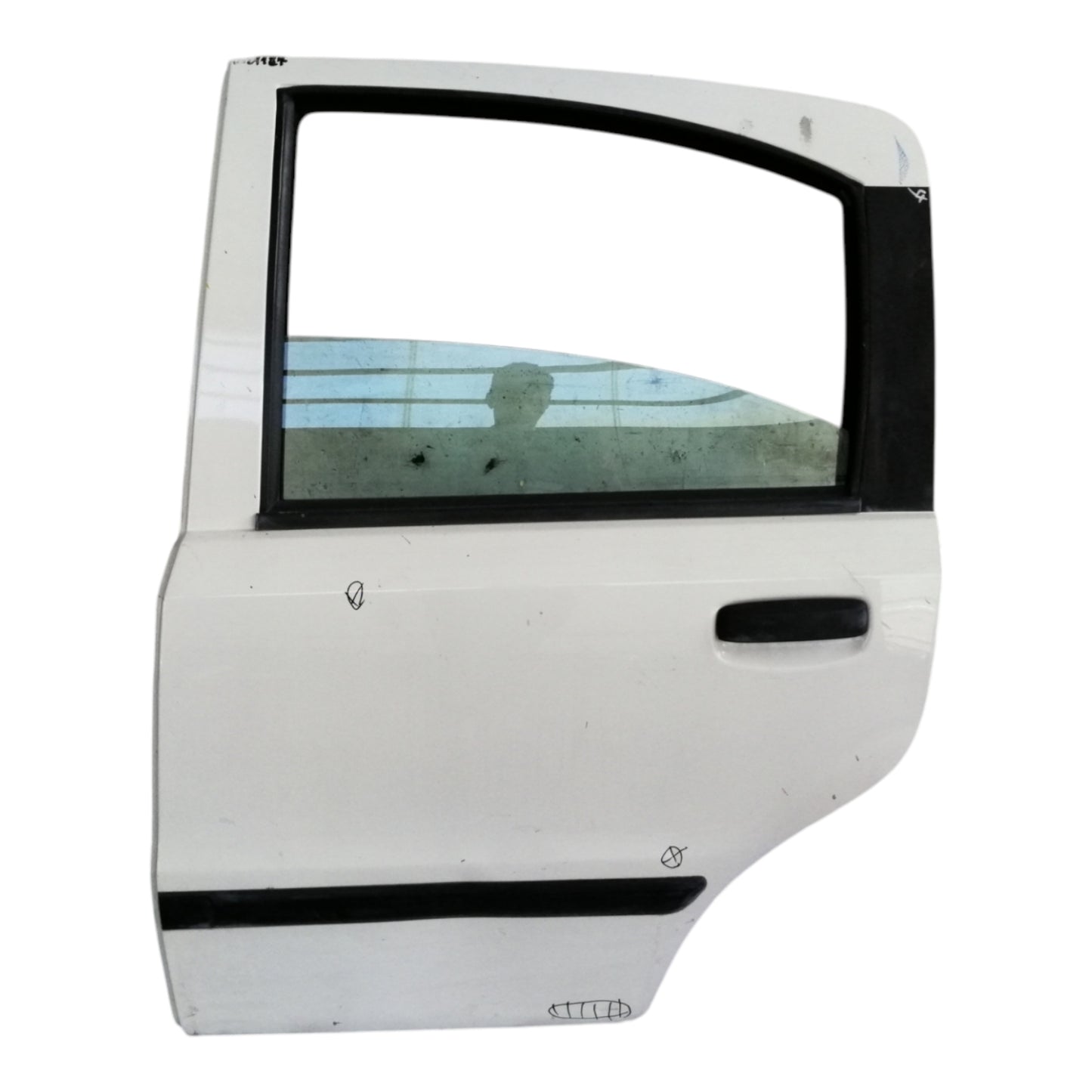 Porta Portiera Posteriore Sinistro FIAT PANDA 2 Serie