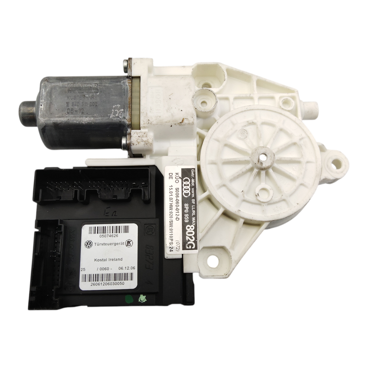 Motorino Alzacristallo Porta Anteriore Destro AUDI A3 8PA