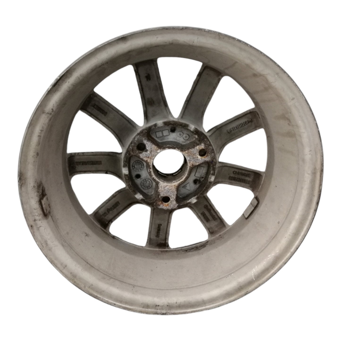 Cerchio in Lega Raggio 15 SMART CITY COUPE 5,5JX15H2 3 Fori