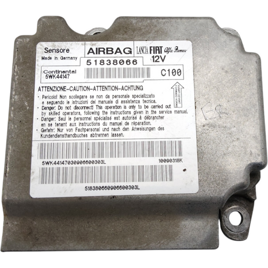 Centralina Airbag FIAT GRANDE PUNTO 3-5 Porte Benzina Diesel GPL