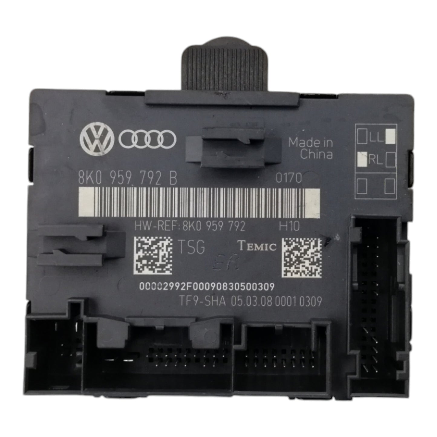 Centralina Alzacristallo Alzavetro Porta Anteriore Destro AUDI A4 8K2