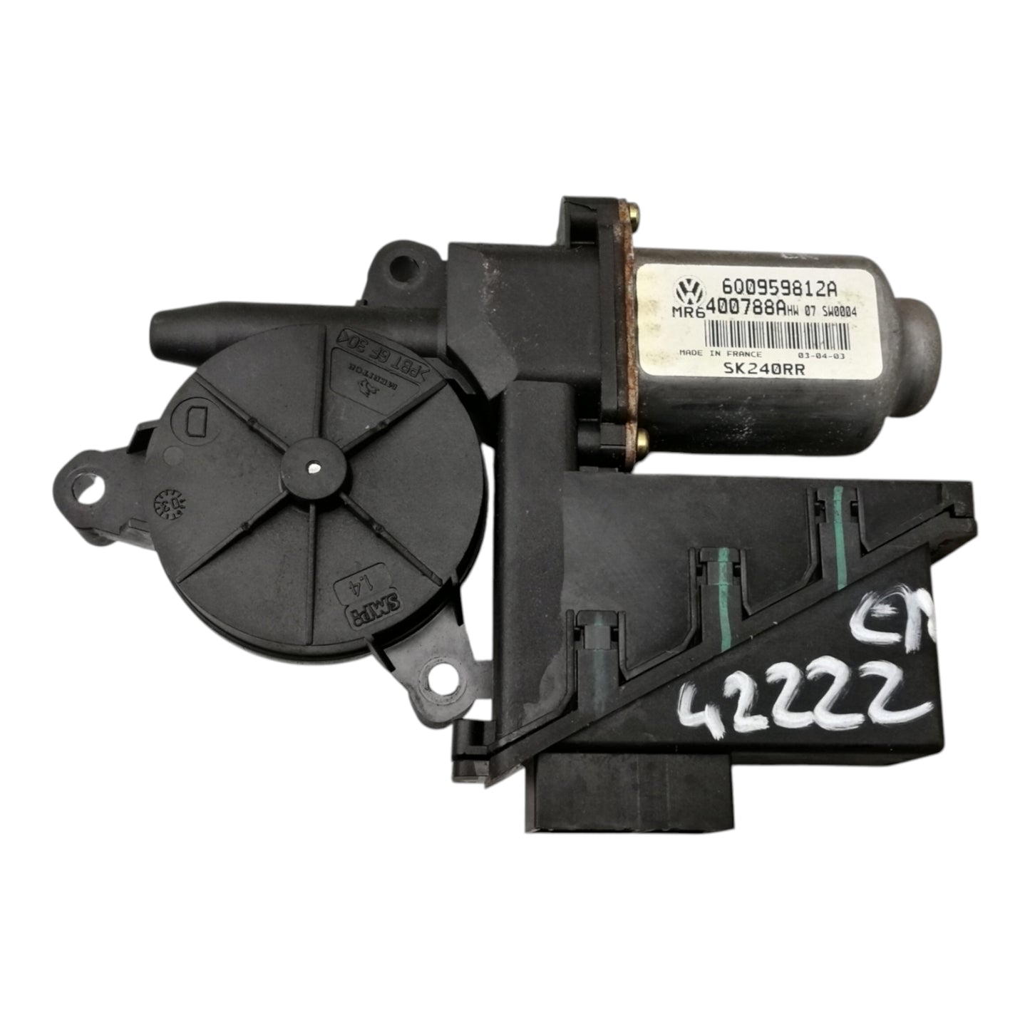 Motorino Alzacristallo Porta Posteriore Destro SKODA FABIA 6Y5 6Y2 6Y3