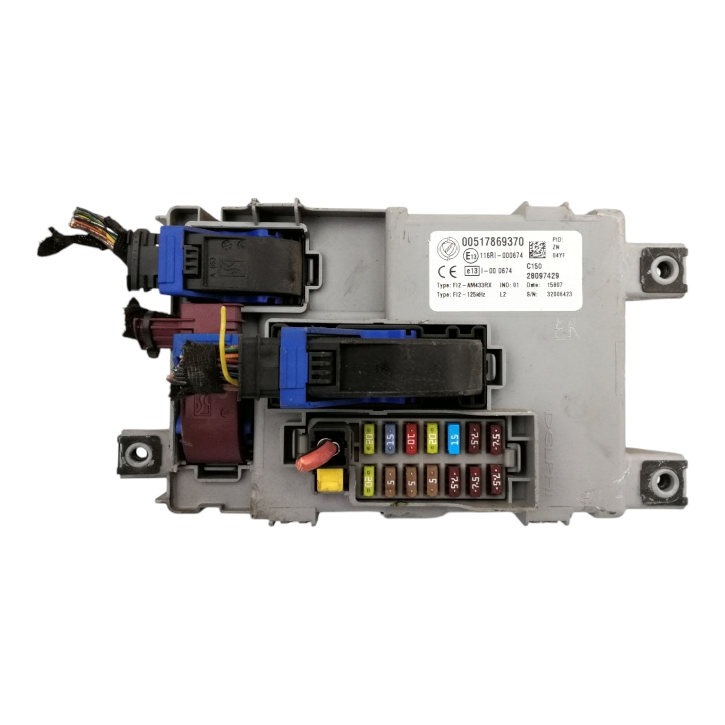 Computer Di Bordo FIAT 500 2 Serie Benzina Diesel GPL