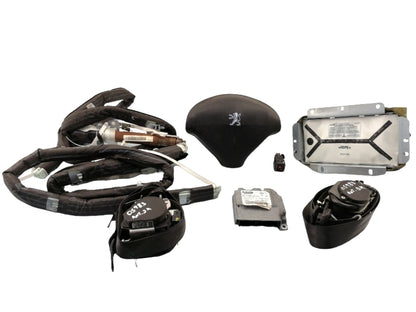 Kit airbag peugeot 407 (2004 - 2011) centralina volante cinture sicurezza