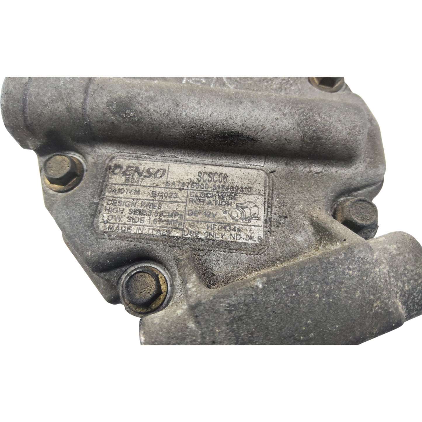 Compressore Aria Condizionata Ac FIAT IDEA/PUNTO 2 Serie 1.3 1.9 Diesel