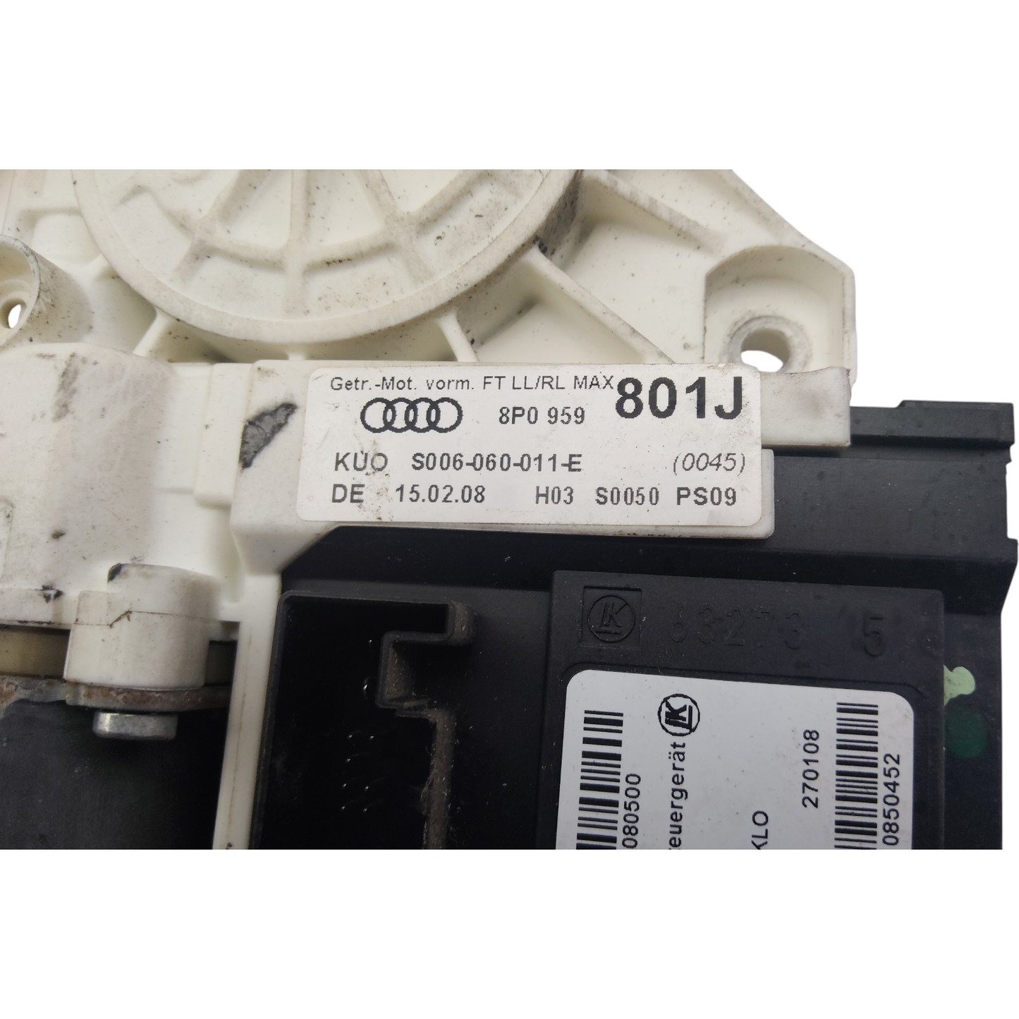 Motorino Alzacristallo Porta Anteriore Sinistro AUDI A3 8P1 8PA