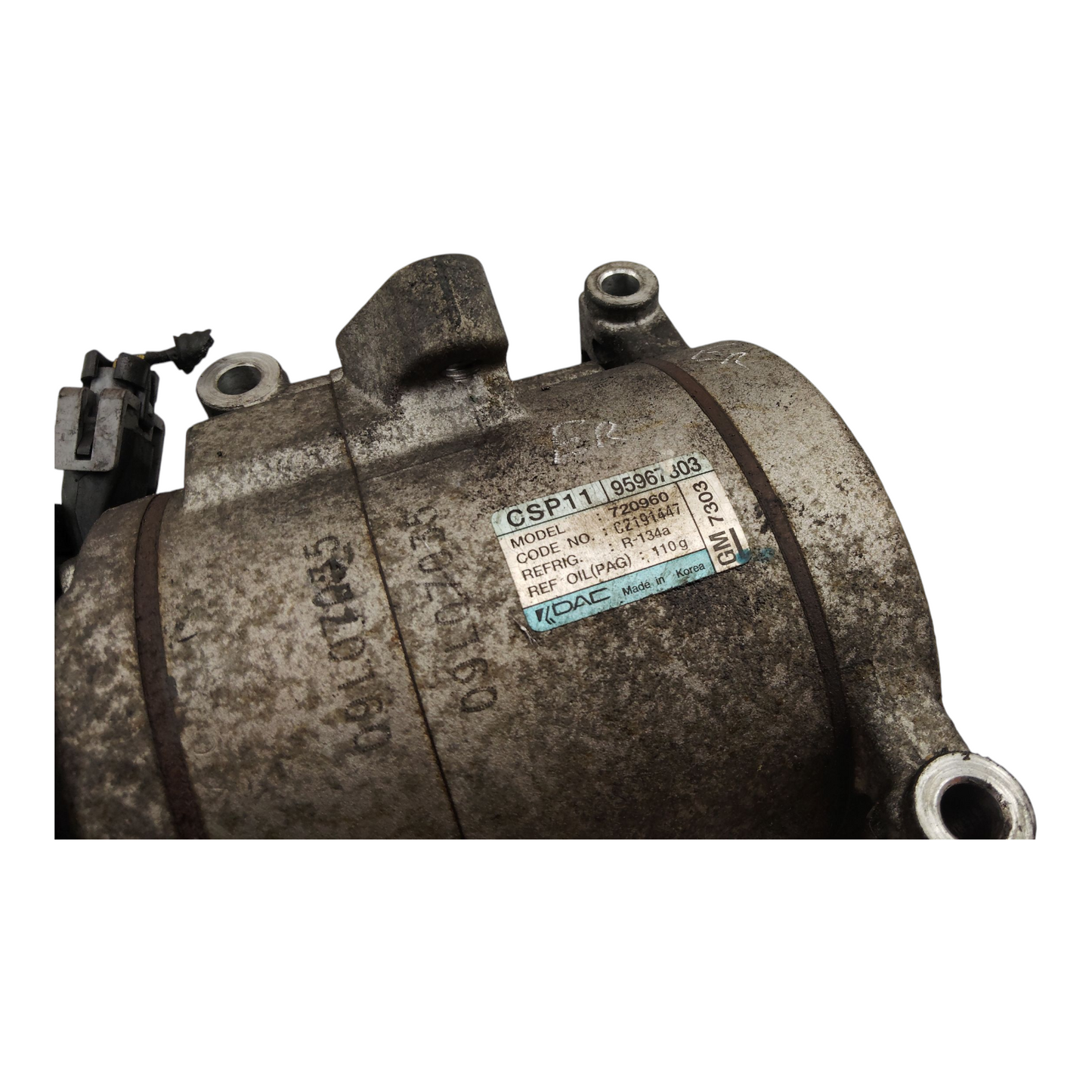 Compressore Aria Condizionata Ac CHEVROLET SPARK Benzina GPL