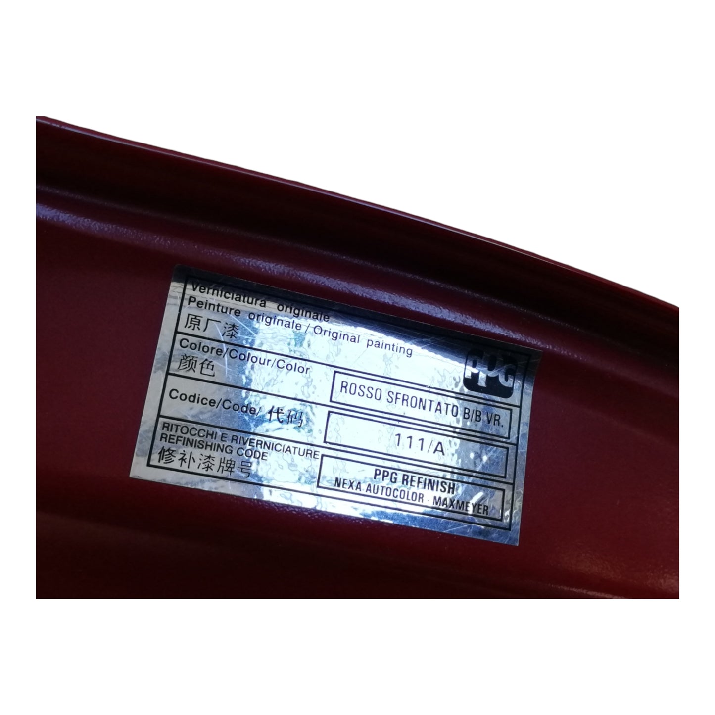 Portello Portellone Posteriore FIAT 500 2 Serie Berlina 3 Porte