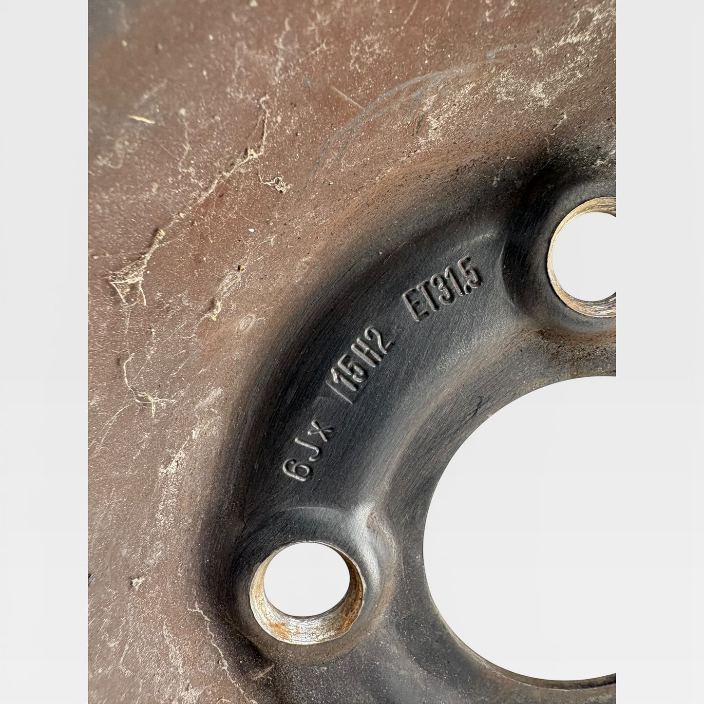 Cerchio In Ferro Raggio 15 FIAT MULTIPLA 1 2 Serie 6JX15H2 ET31.5 4 Fori