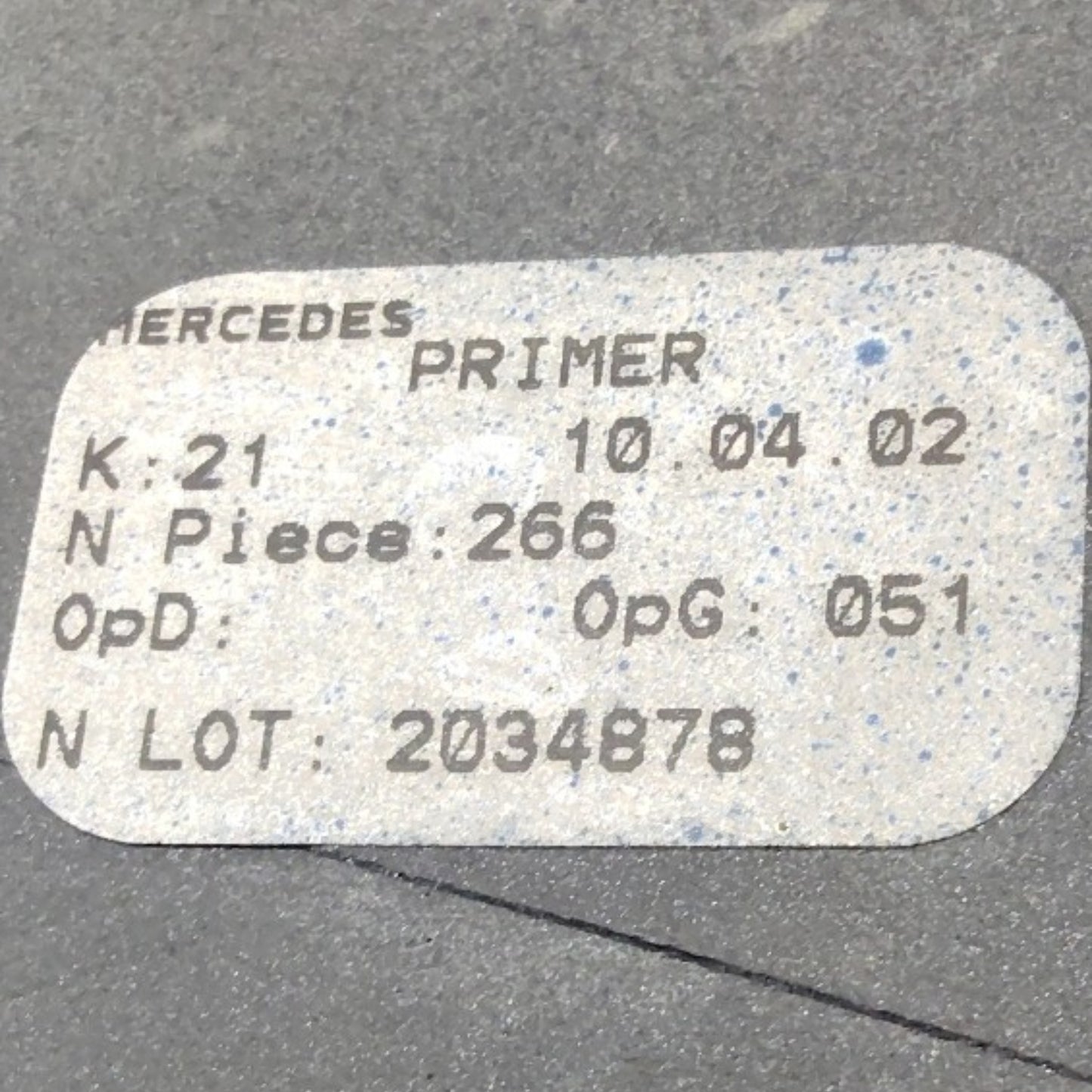 Parafango Anteriore Destro MERCEDES CLASSE A W168