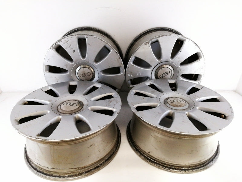 Kit cerchi in lega audi a4 - 8ec 8ed (2004 - 2008) 7jx16h2 et42 - raggio 16