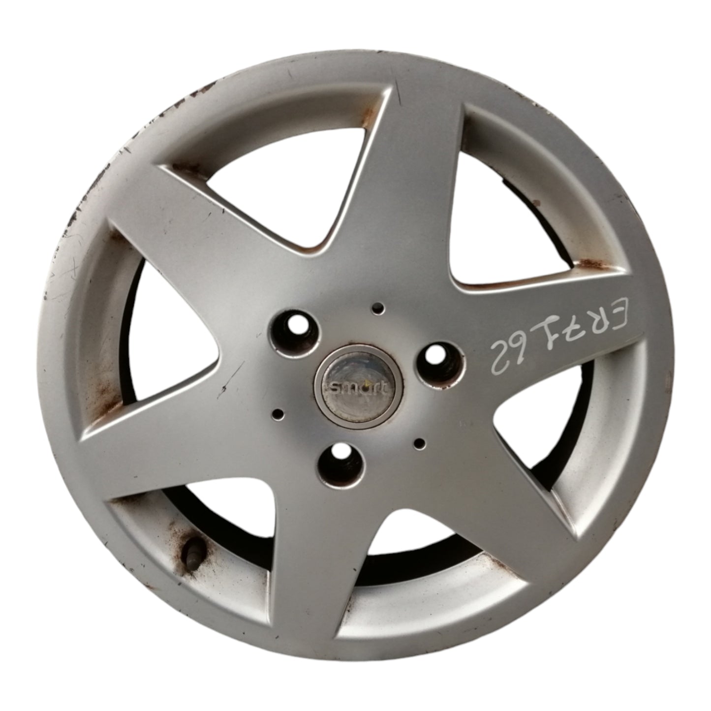 Cerchio in lega Raggio 15 SMART CITY COUPE 450 4JX15H2 ET 27 3 Fori