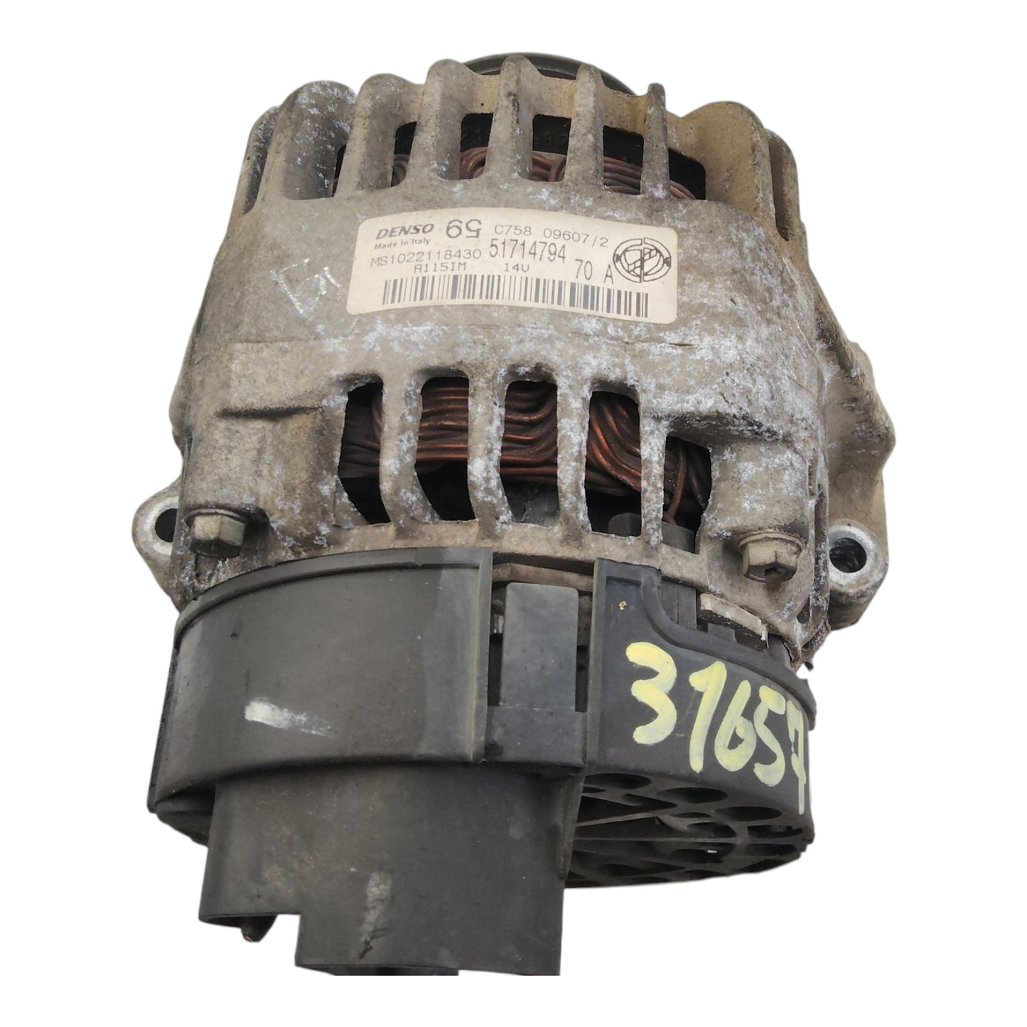 Alternatore FIAT GRANDE PUNTO/500 2 Serie/IDEA/QUBO Benzina GPL