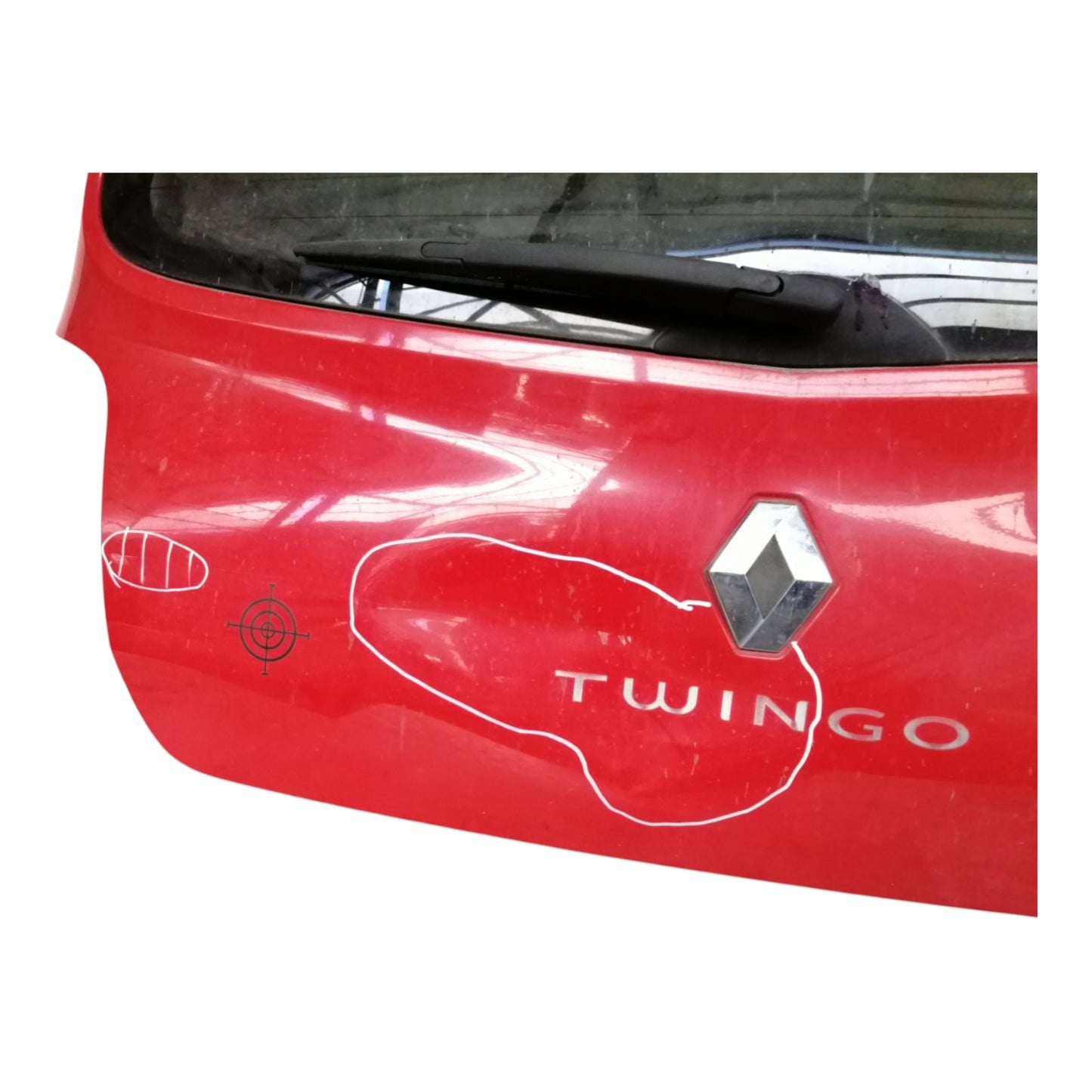 Portello Portellone Posteriore RENAULT TWINGO 2 Serie