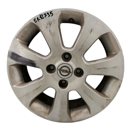 Cerchio in Lega Raggio 15 OPEL AGILA B 5.5jX15H2 ET50 4 FORI