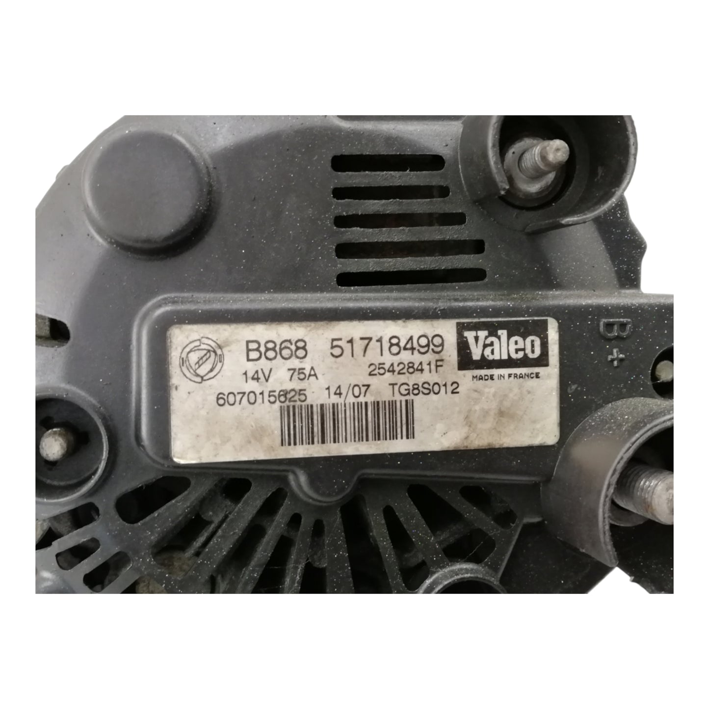 Alternatore FIAT PUNTO 2 Serie 1.3 Diesel Motore 188A9000